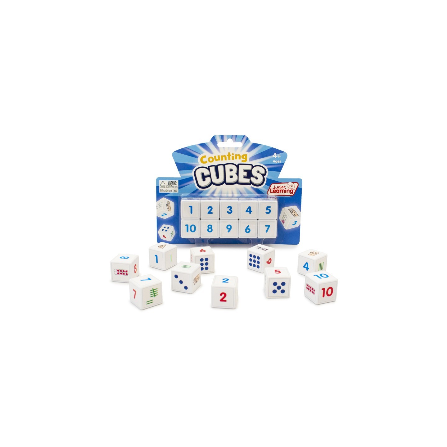 Junior Learning® Counting Cubes, Set of 10