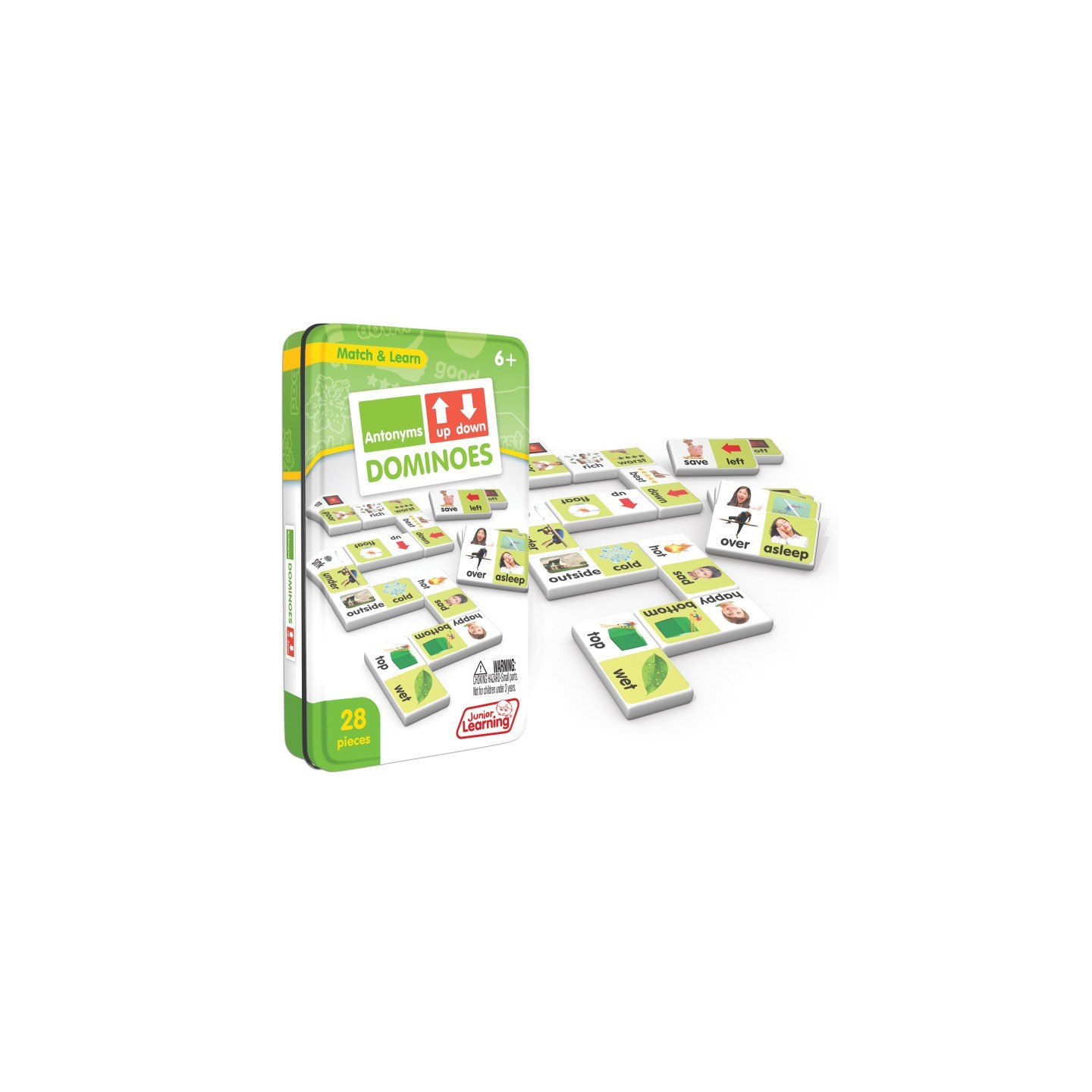 Junior Learning® Antonyms Match & Learn Dominoes