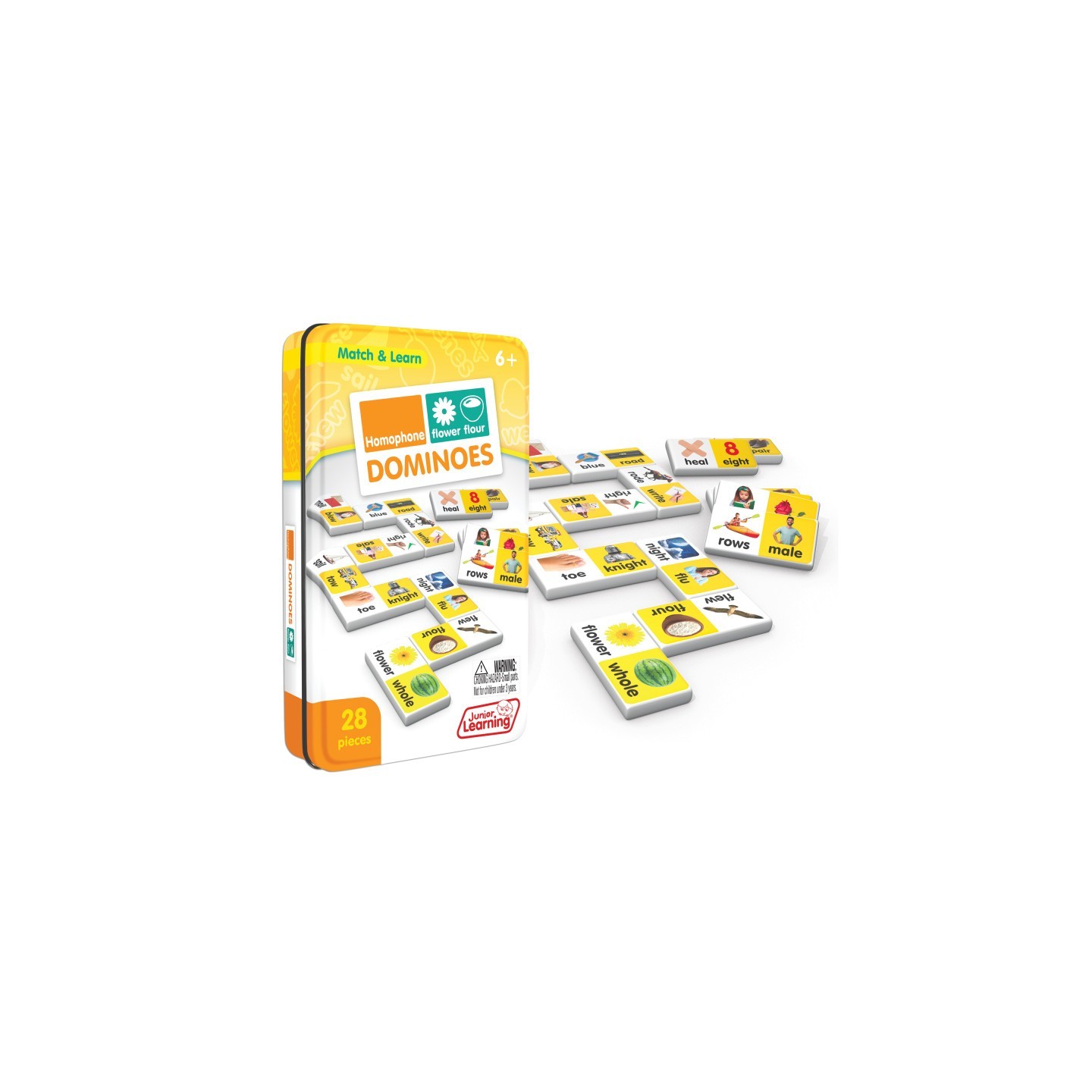 Junior Learning® Homophone Match & Learn Dominoes