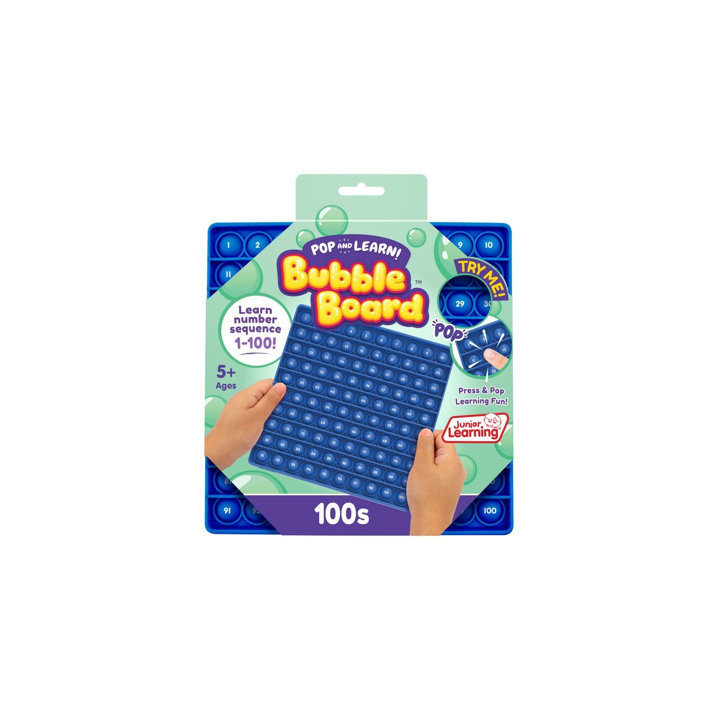 Junior Learning® 100s Pop and Learn™ Bubble Board