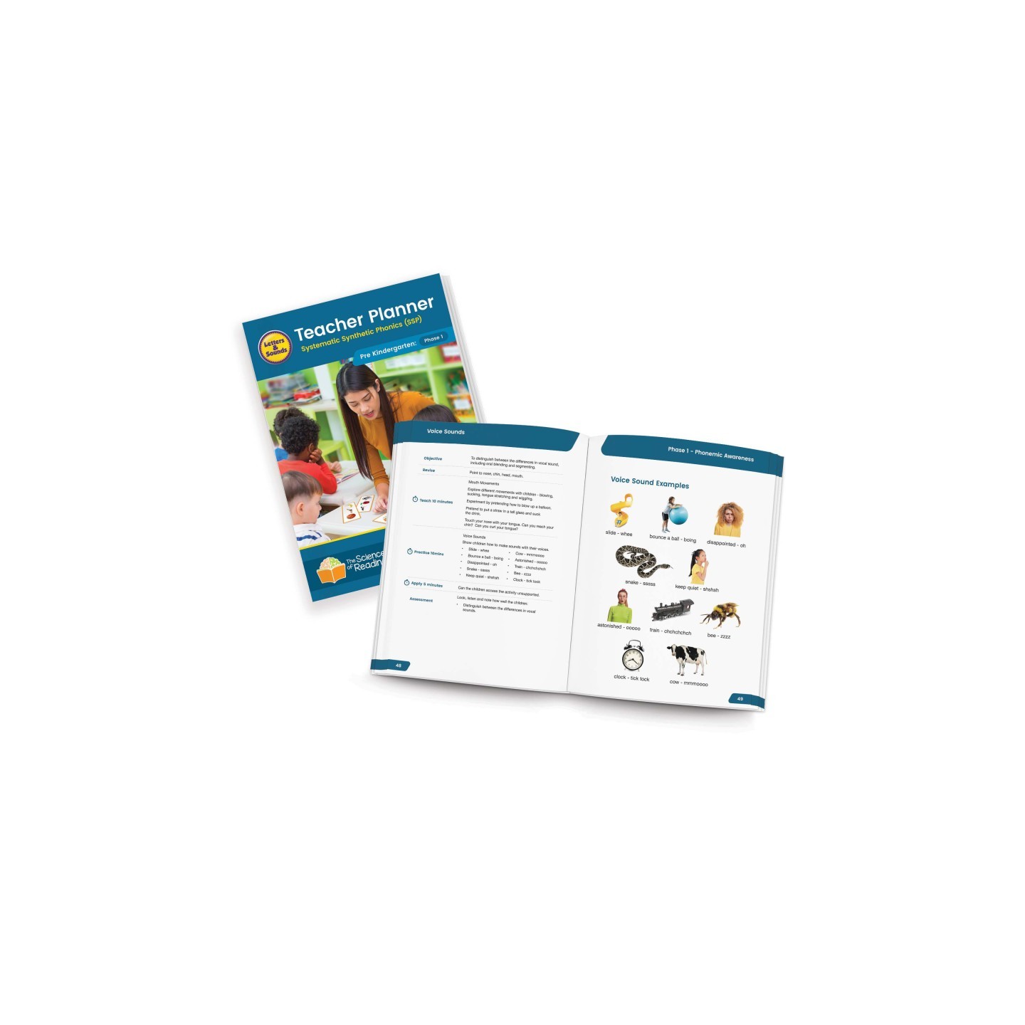 The Science of Reading Teacher Planner, Pre K
