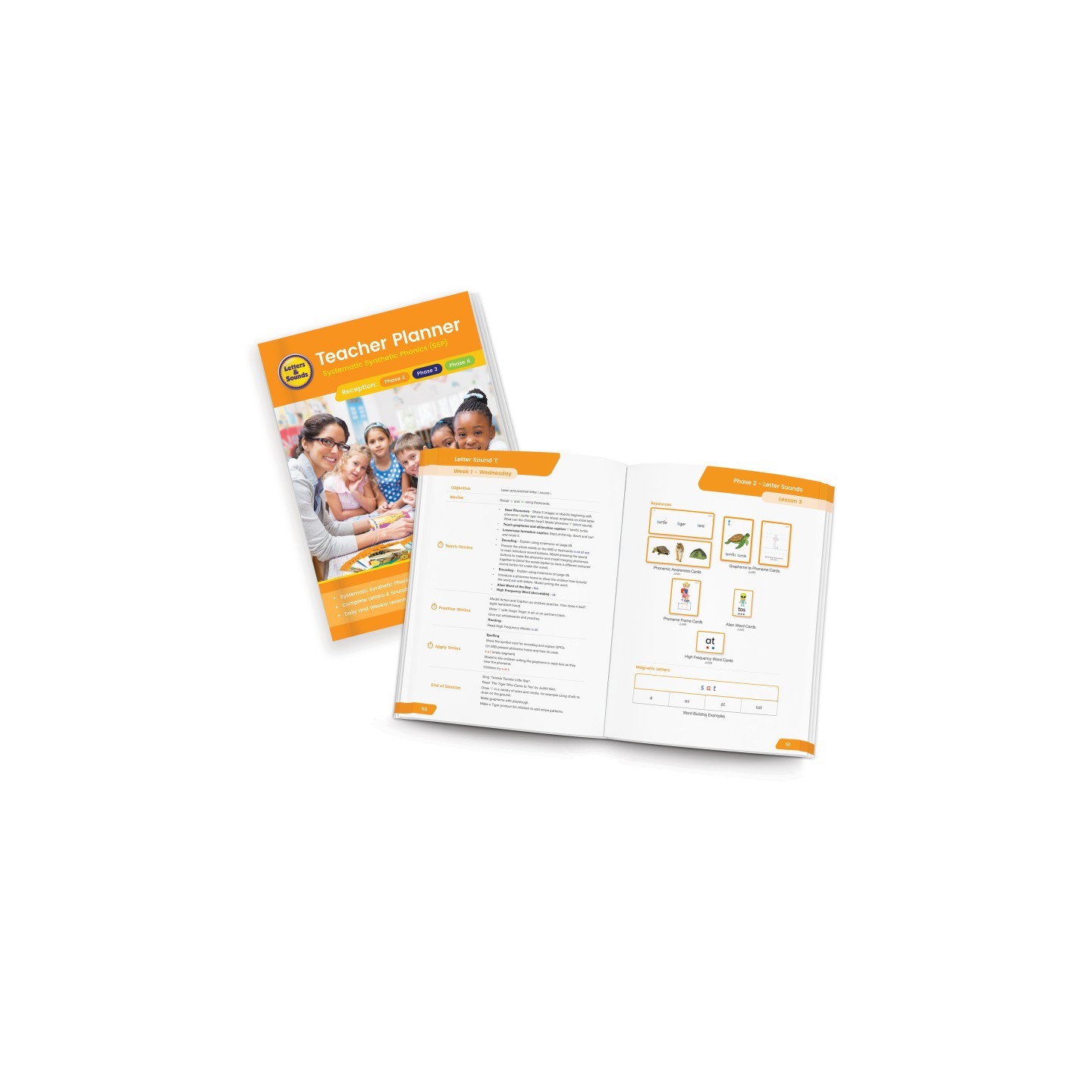 Junior Learning® The Science of Reading Teacher Planner Grade K (USA)