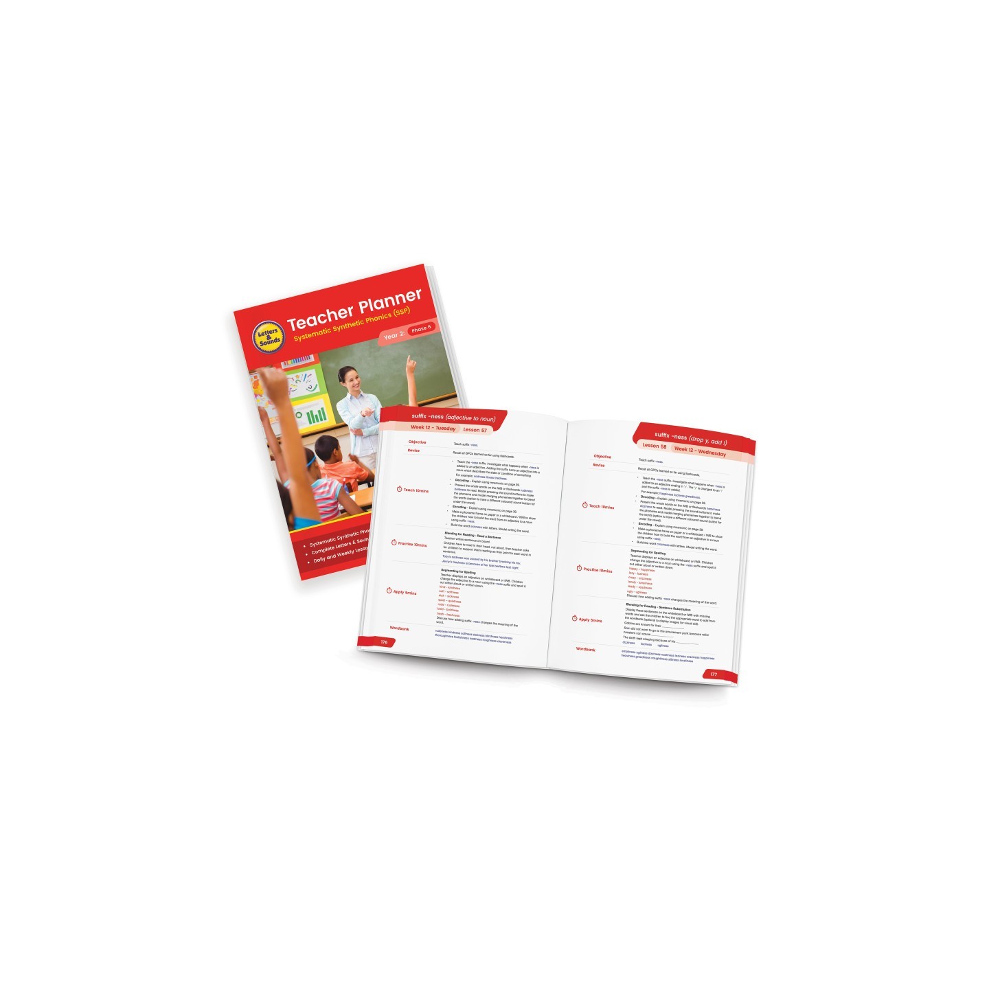 Junior Learning® The Science of Reading Teacher Planner Grade 2 (USA)