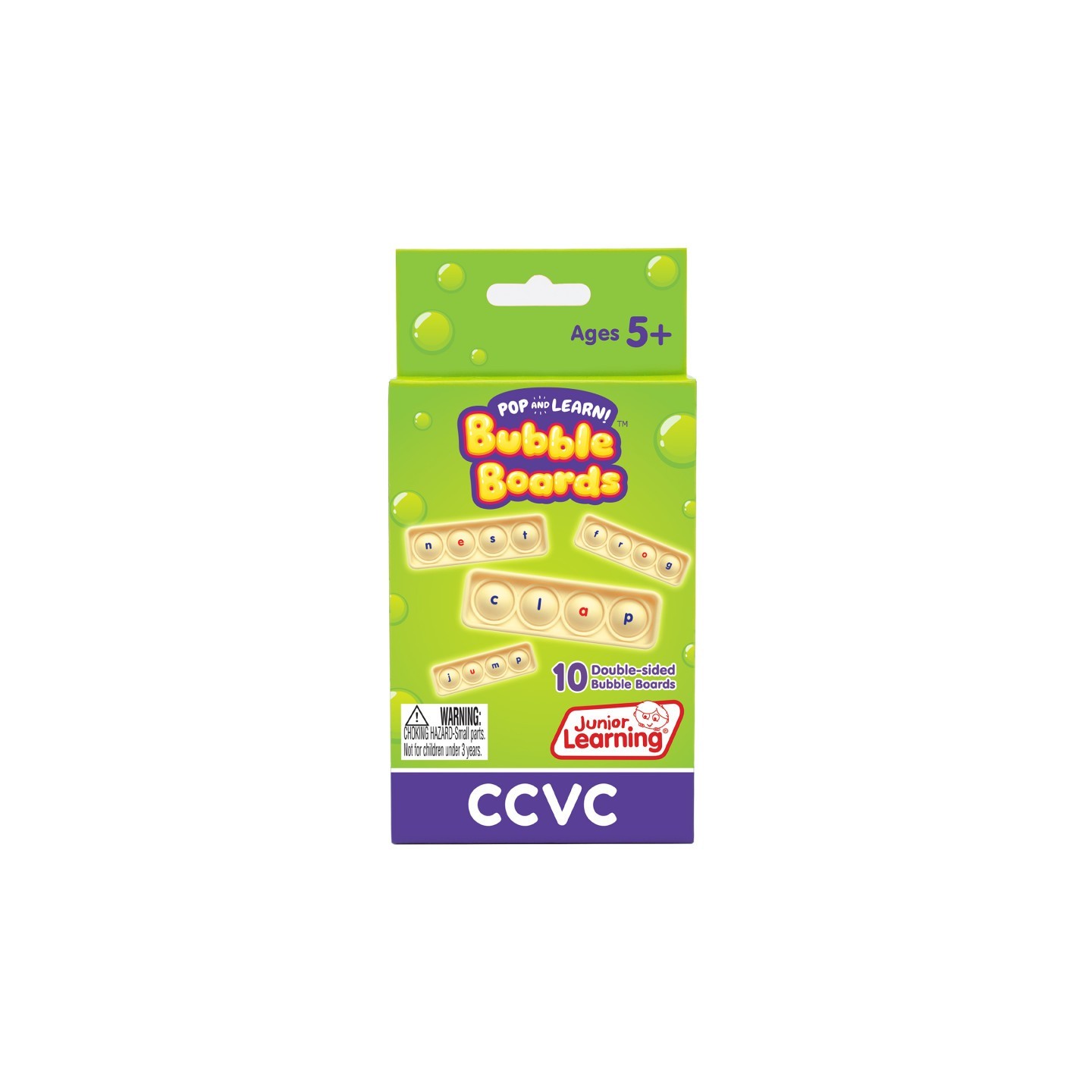 Junior Learning® CVCC Bubble Boards, Set of 10