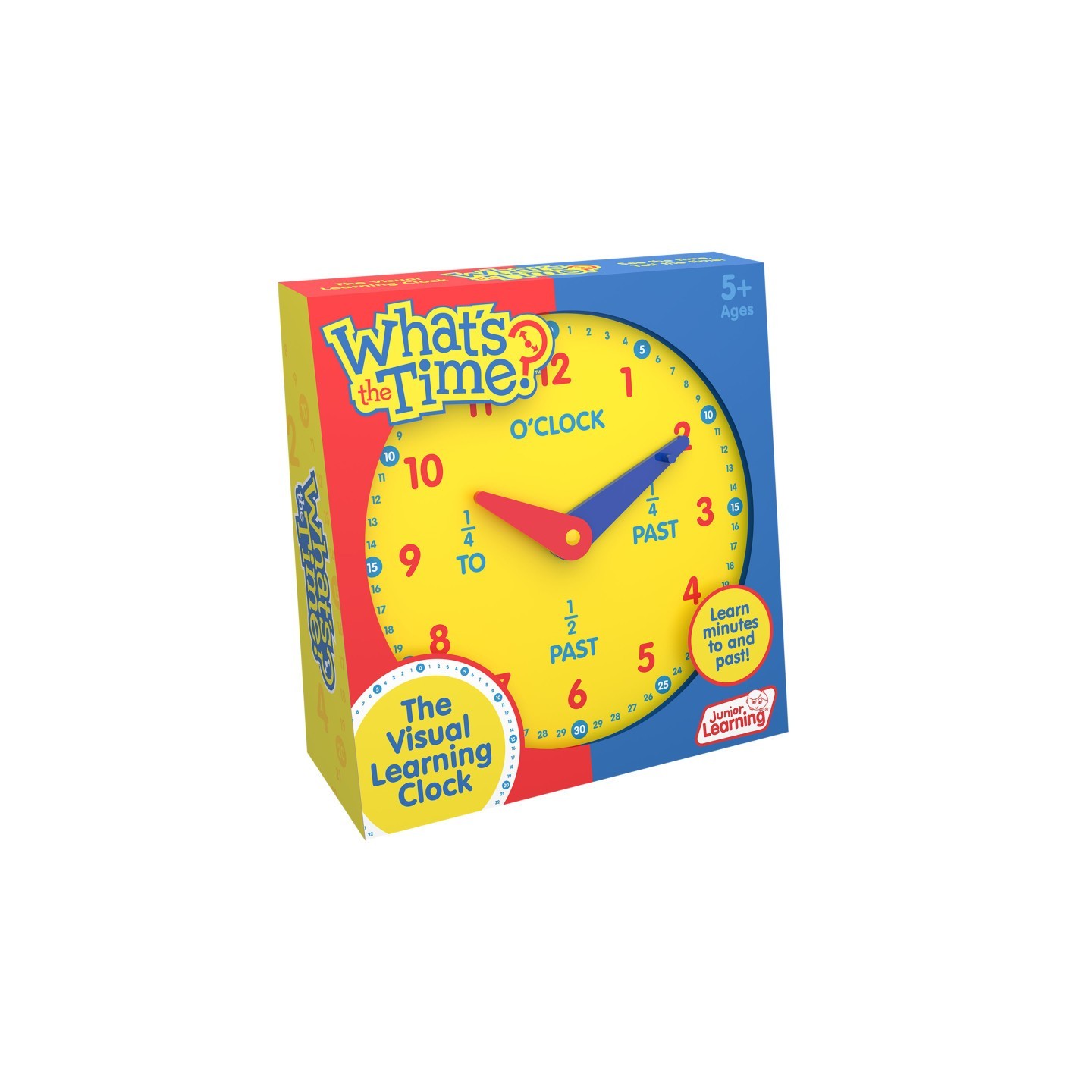 Junior Learning® What's the Time? Geared Clock