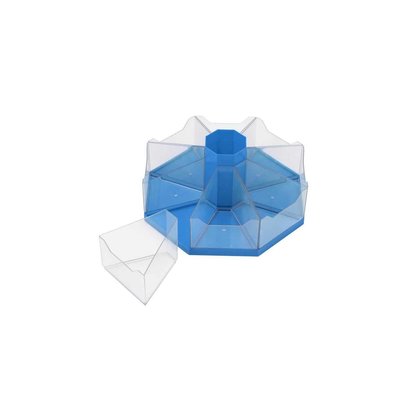 Junior Learning® Classroom Caddie Octagonal Storage System, Blue