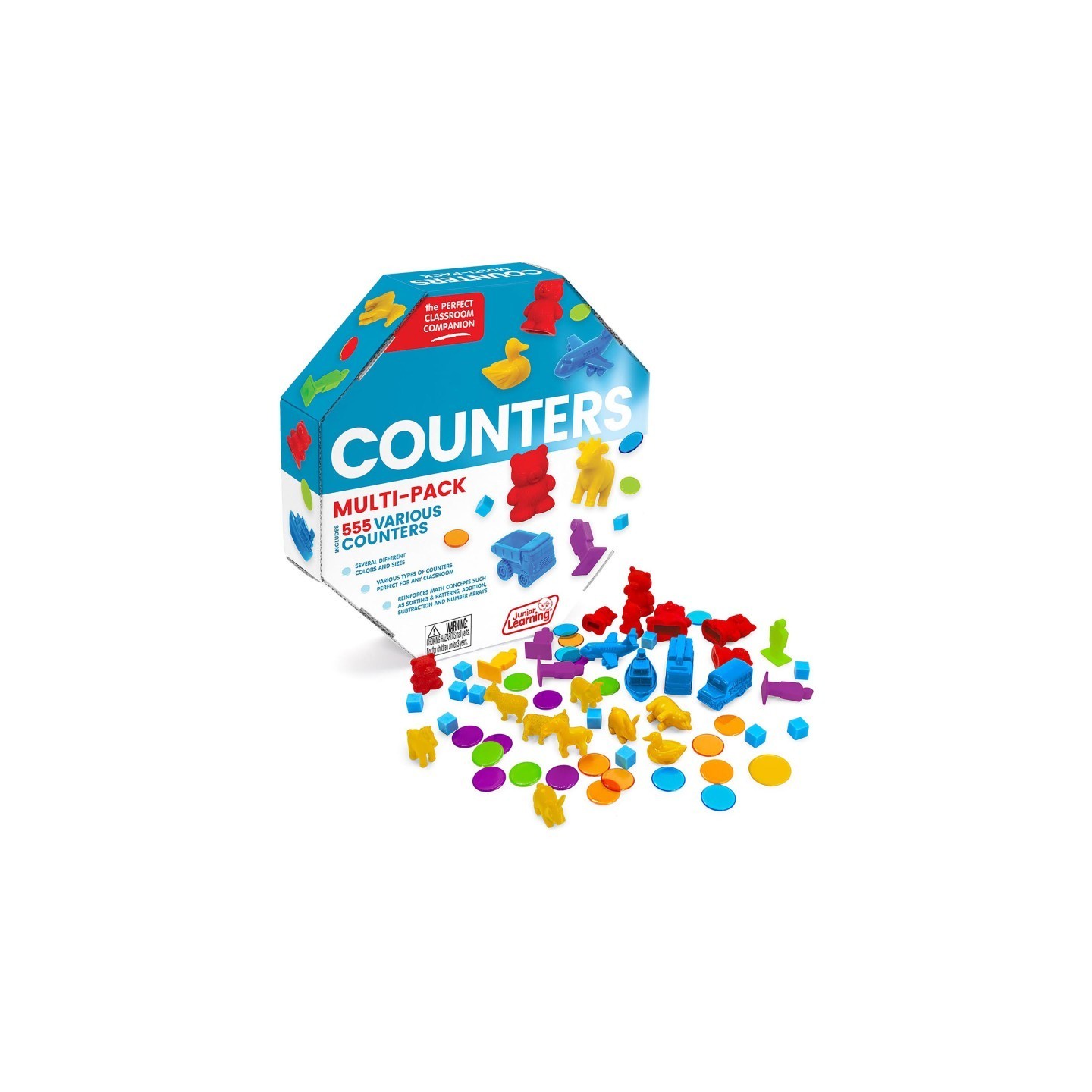 Junior Learning® Counters Multi-Pack, 630 Pieces