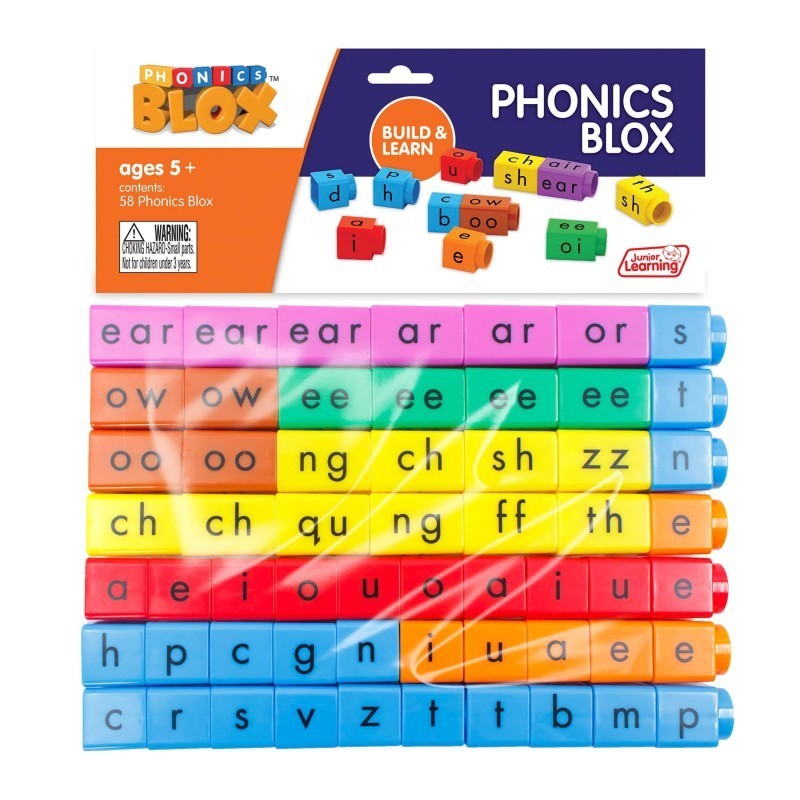 Junior Learning® Phonics Blox - Rainbow Phonics