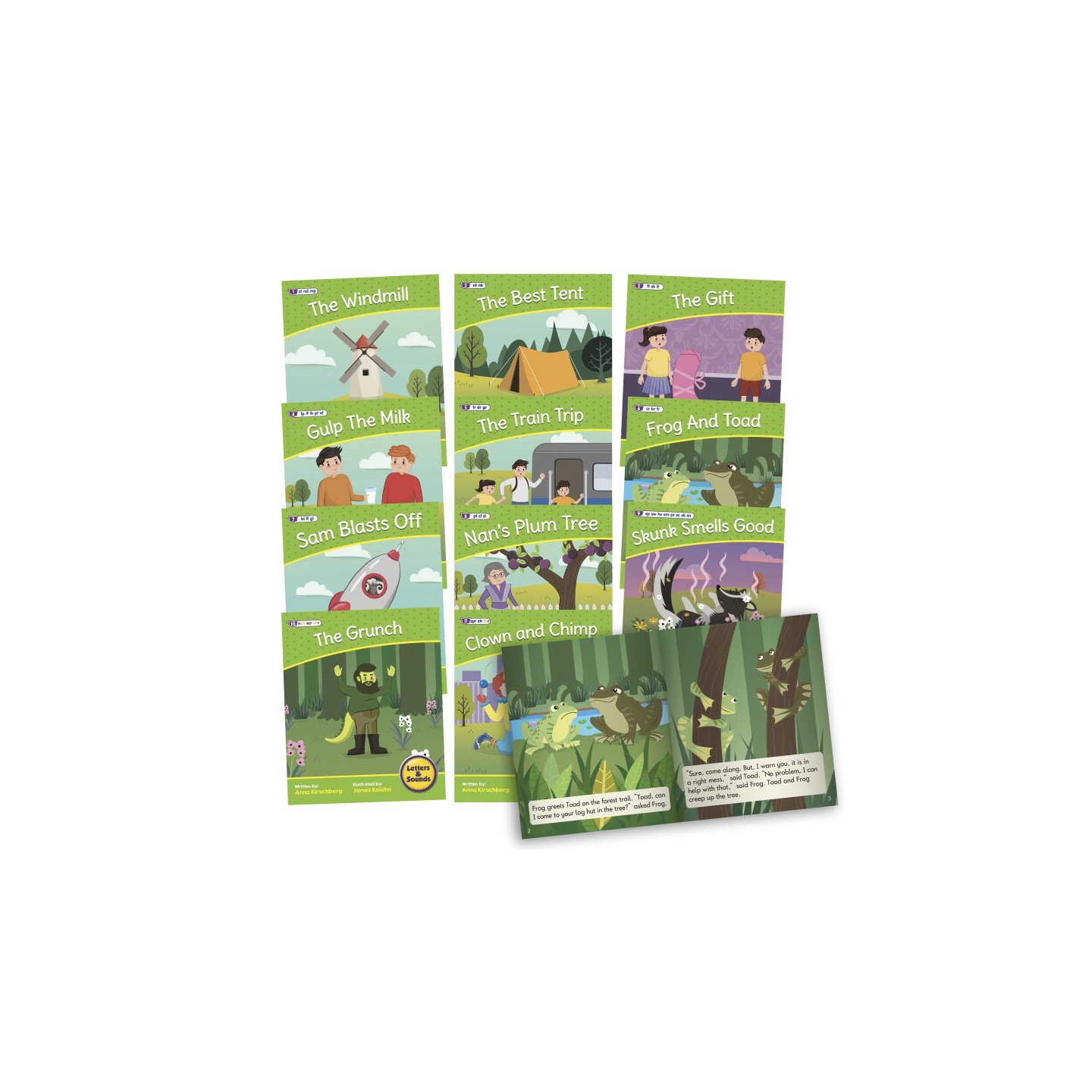 Junior Learning® Letters & Sounds Phase 4 Set 2 Fiction