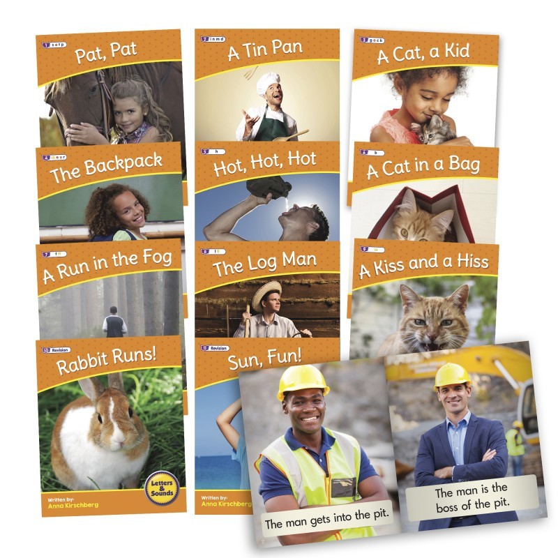 Junior Learning® Letters & Sounds Phase 2 Set 2 Non-Fiction