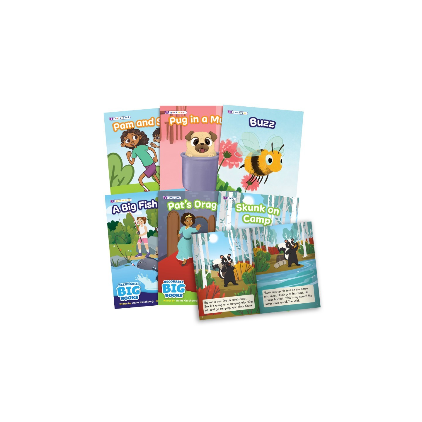Beanstalk Books Decodable Big Books Fiction