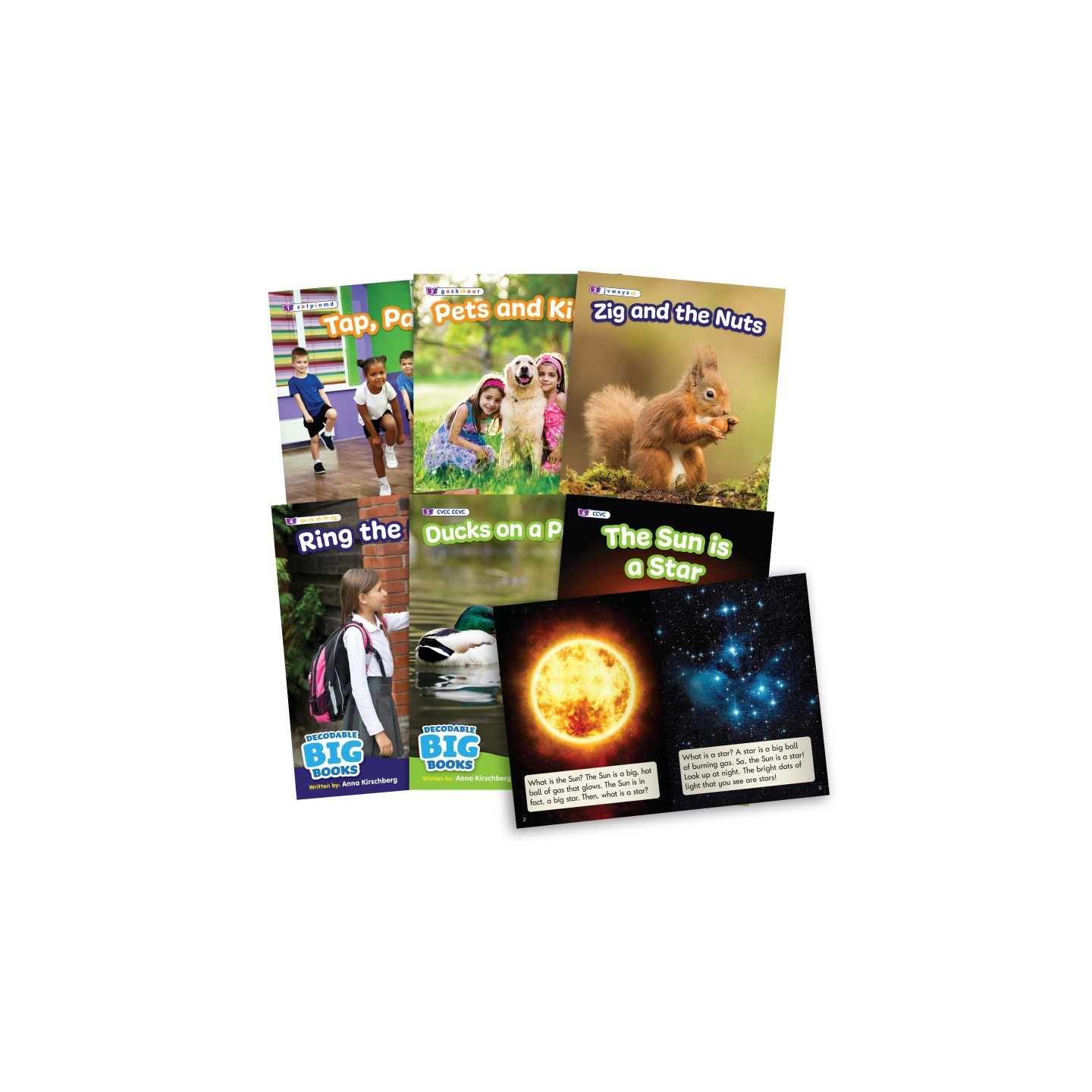 Beanstalk Books Decodable Big Books Non-Fiction