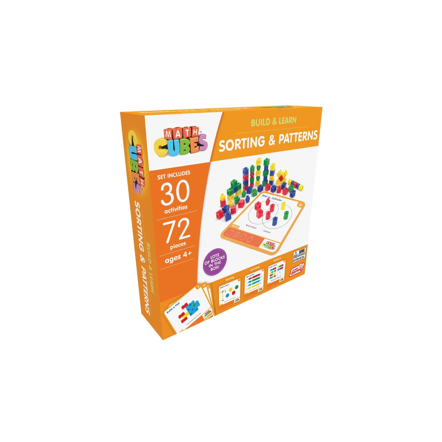 Junior Learning® Mathcubes - Sorting and Patterns