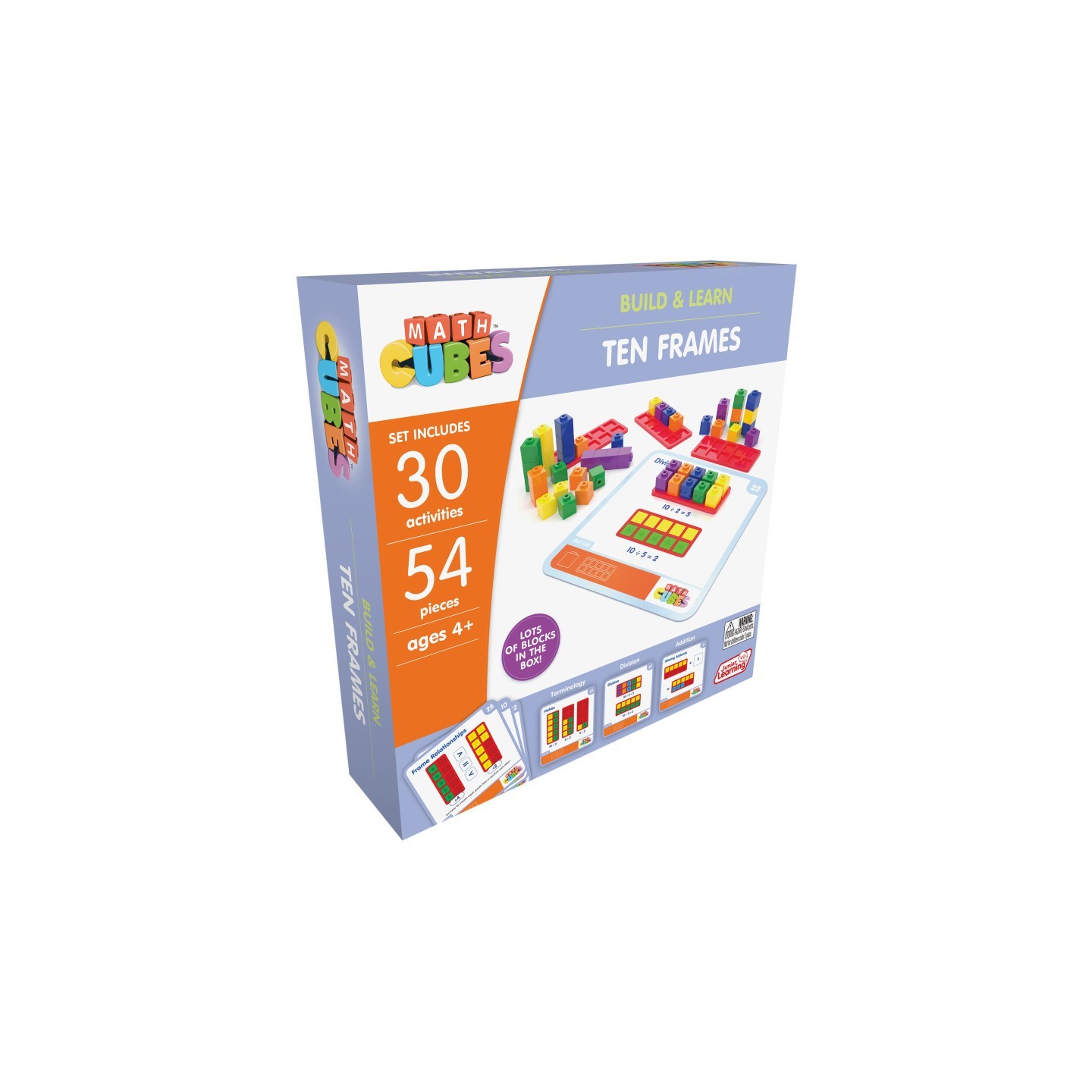 Junior Learning® Mathcubes - Ten Frames