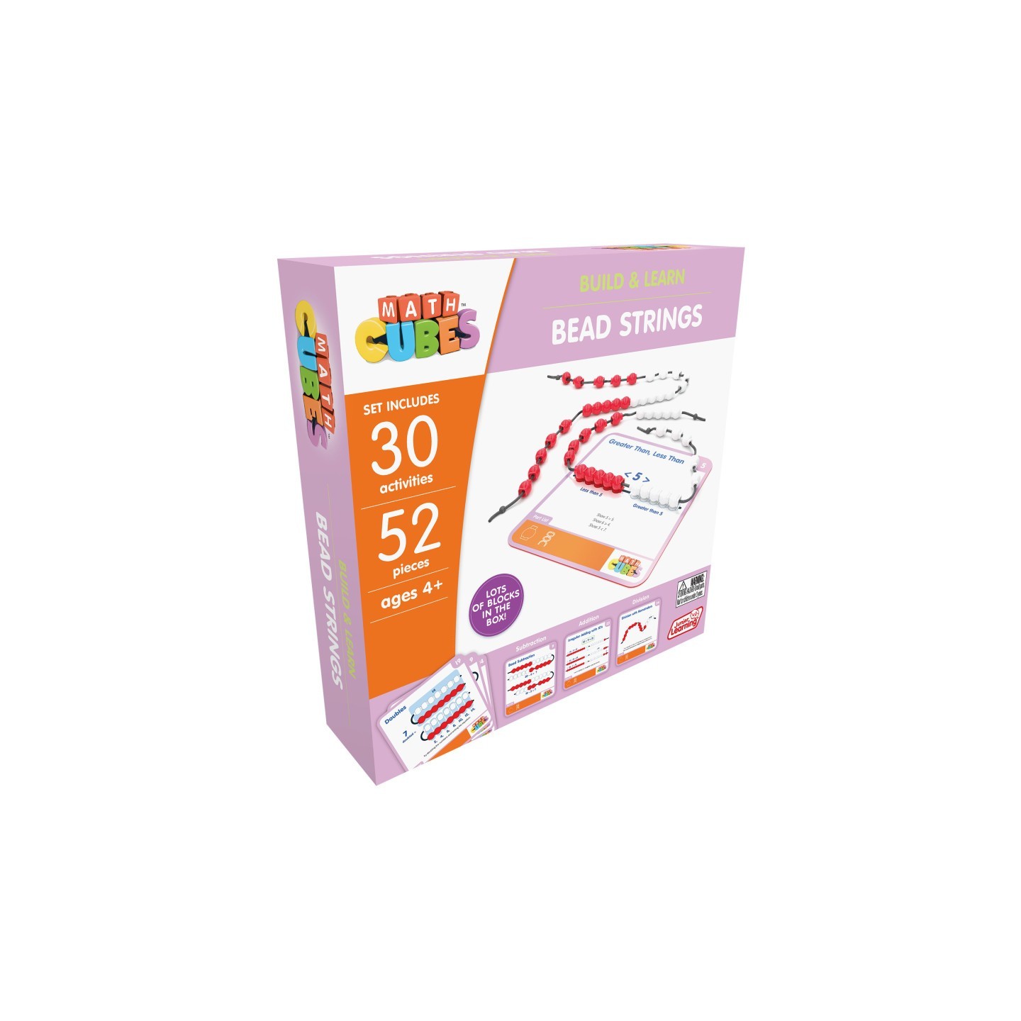 Junior Learning® Mathcubes - Bead Strings