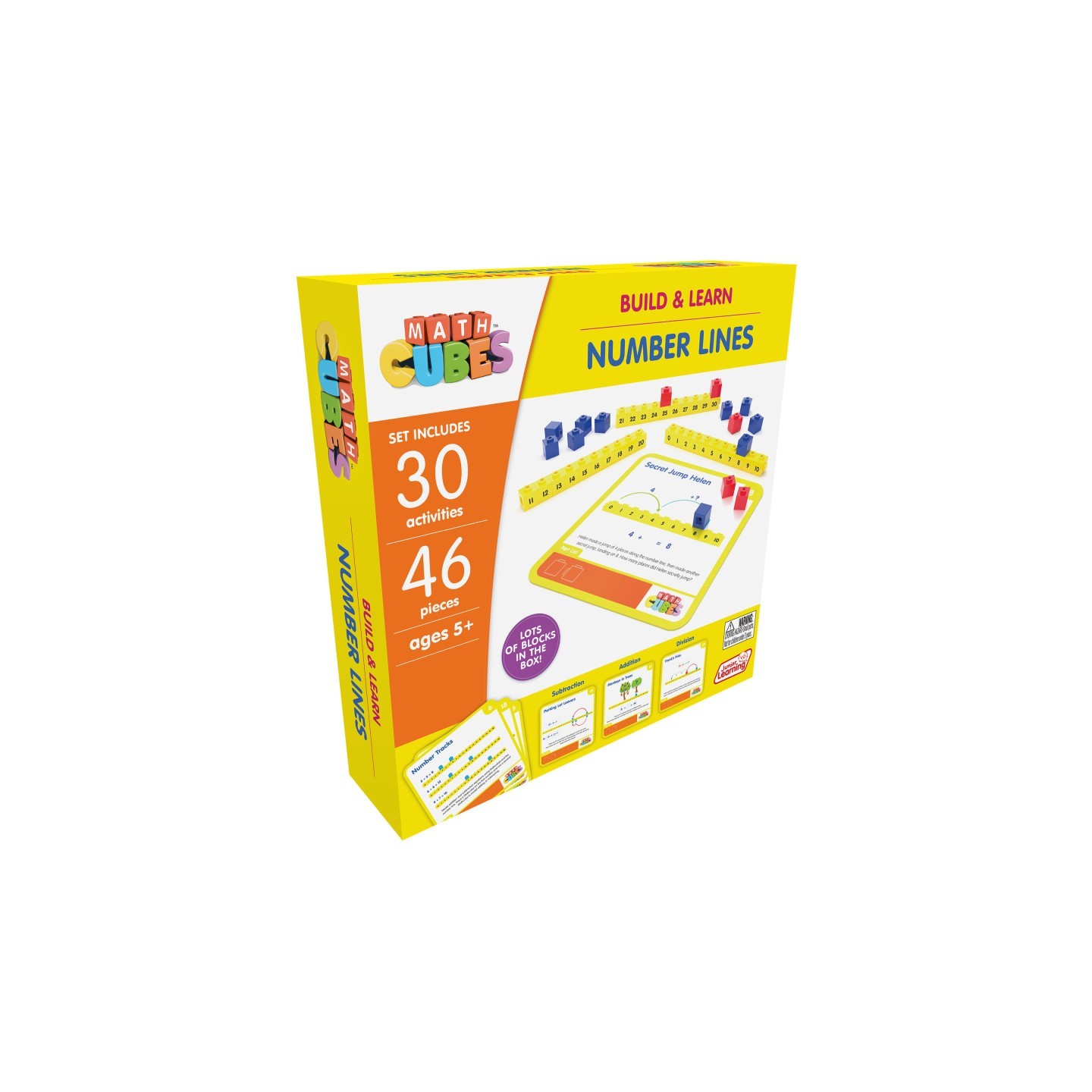 Junior Learning® Mathcubes - Number Lines