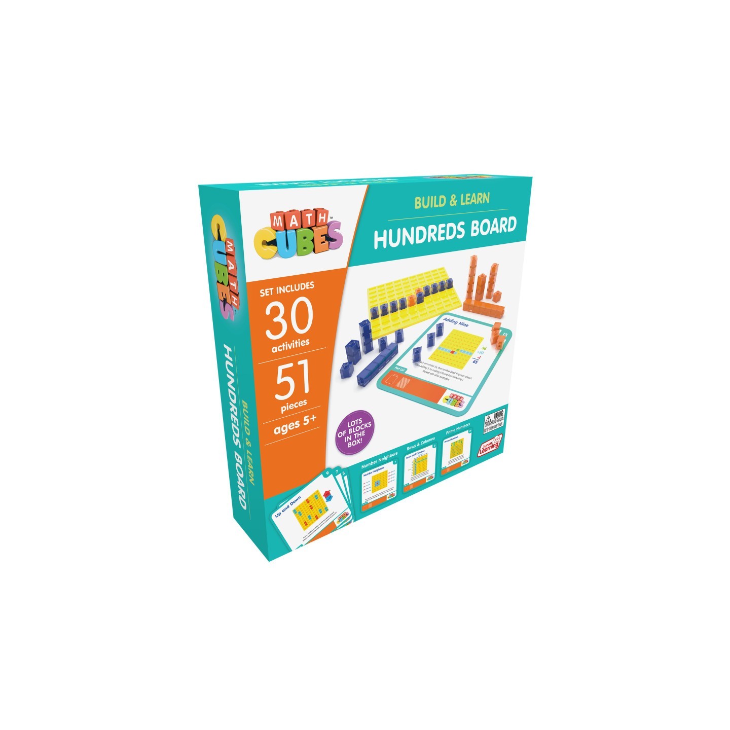 Junior Learning® Mathcubes - Hundreds Board