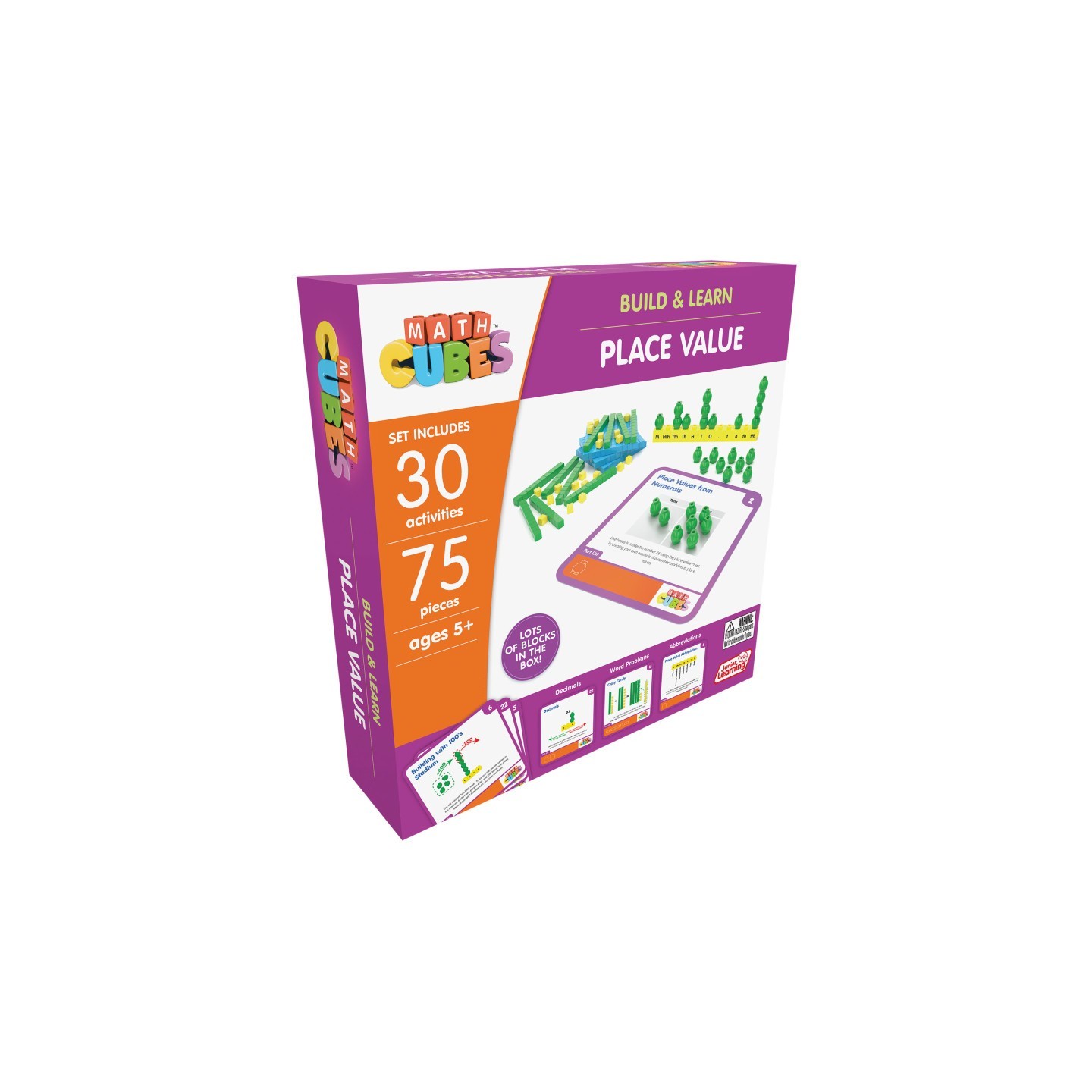 Junior Learning® Mathcubes - Place Values