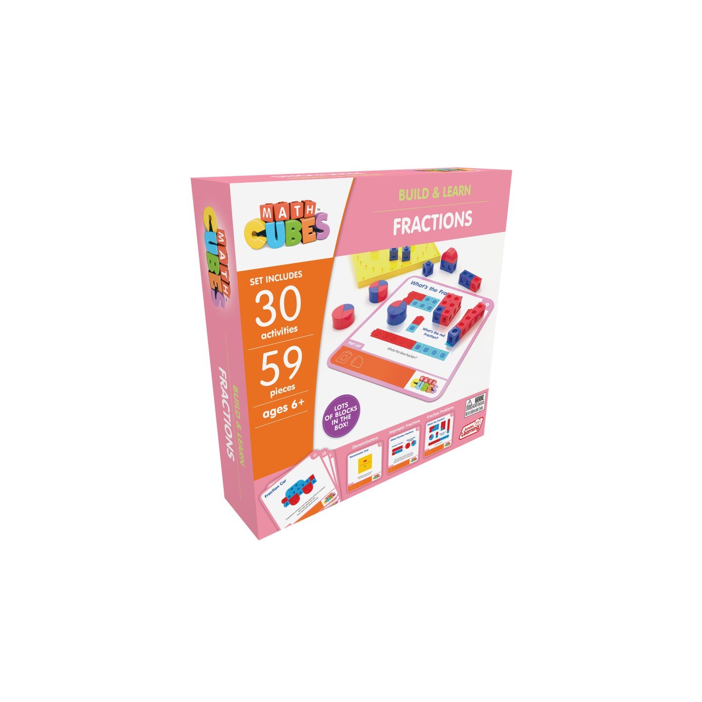 Junior Learning® Mathcubes - Fractions
