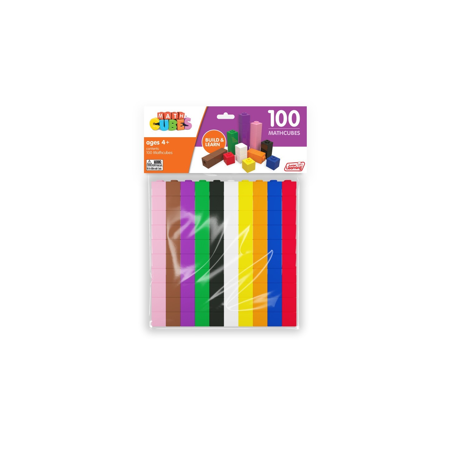 Junior Learning® 100 Mathcubes