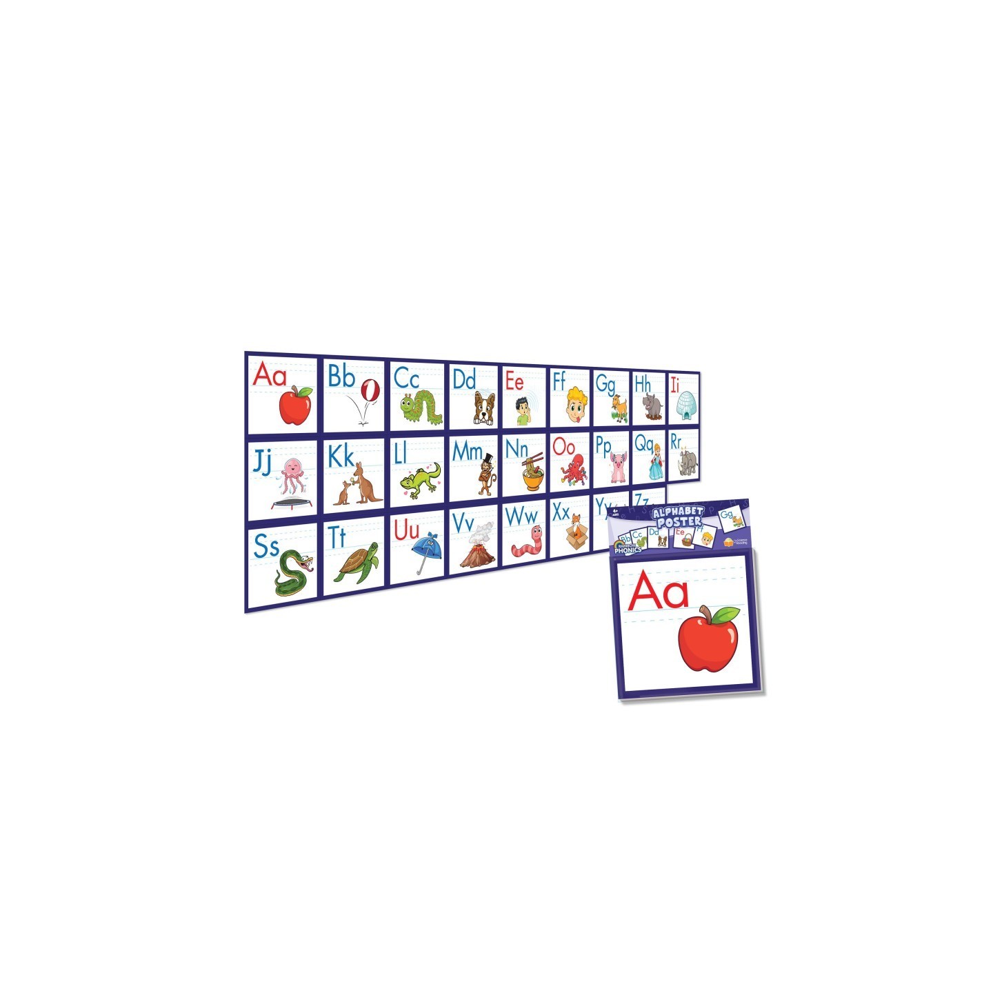 Junior Learning® Rainbow Phonics Alphabet Poster
