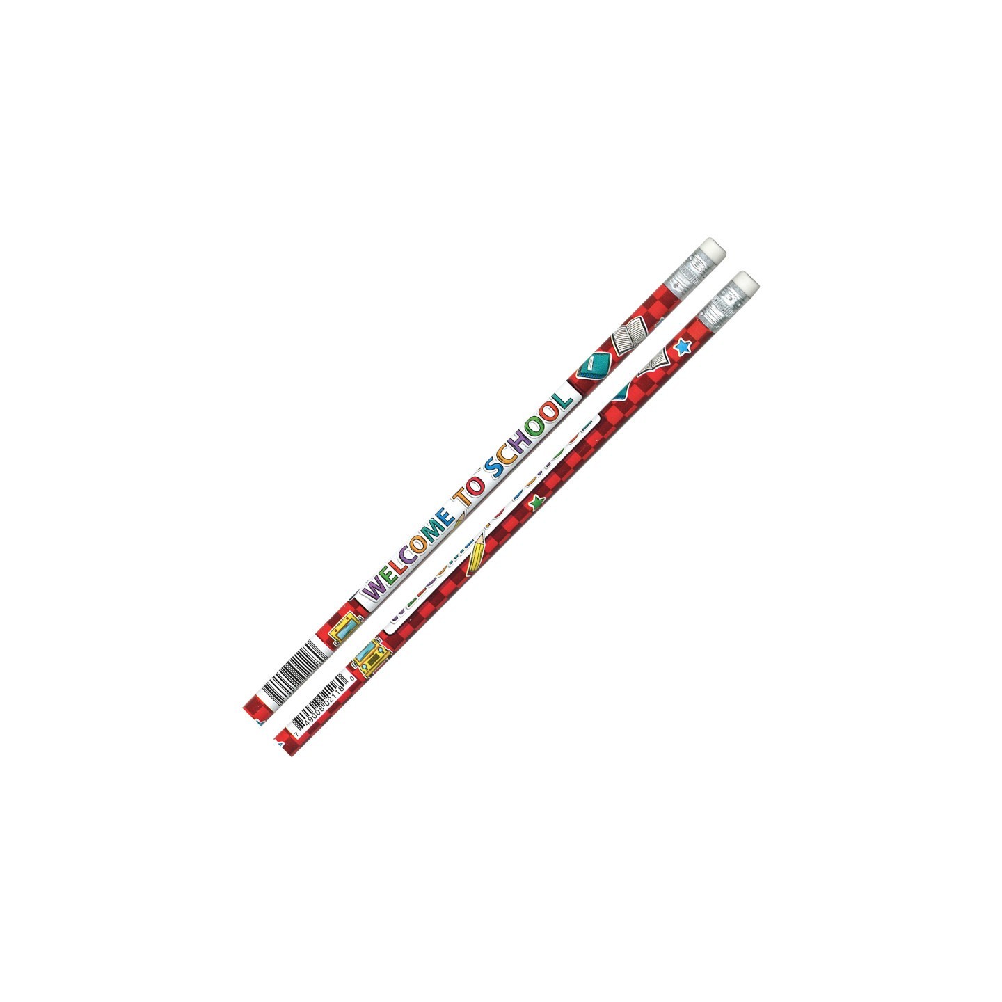 Moon Products Pencils, Welcome to School!, 12 Per Pack, 12 Packs