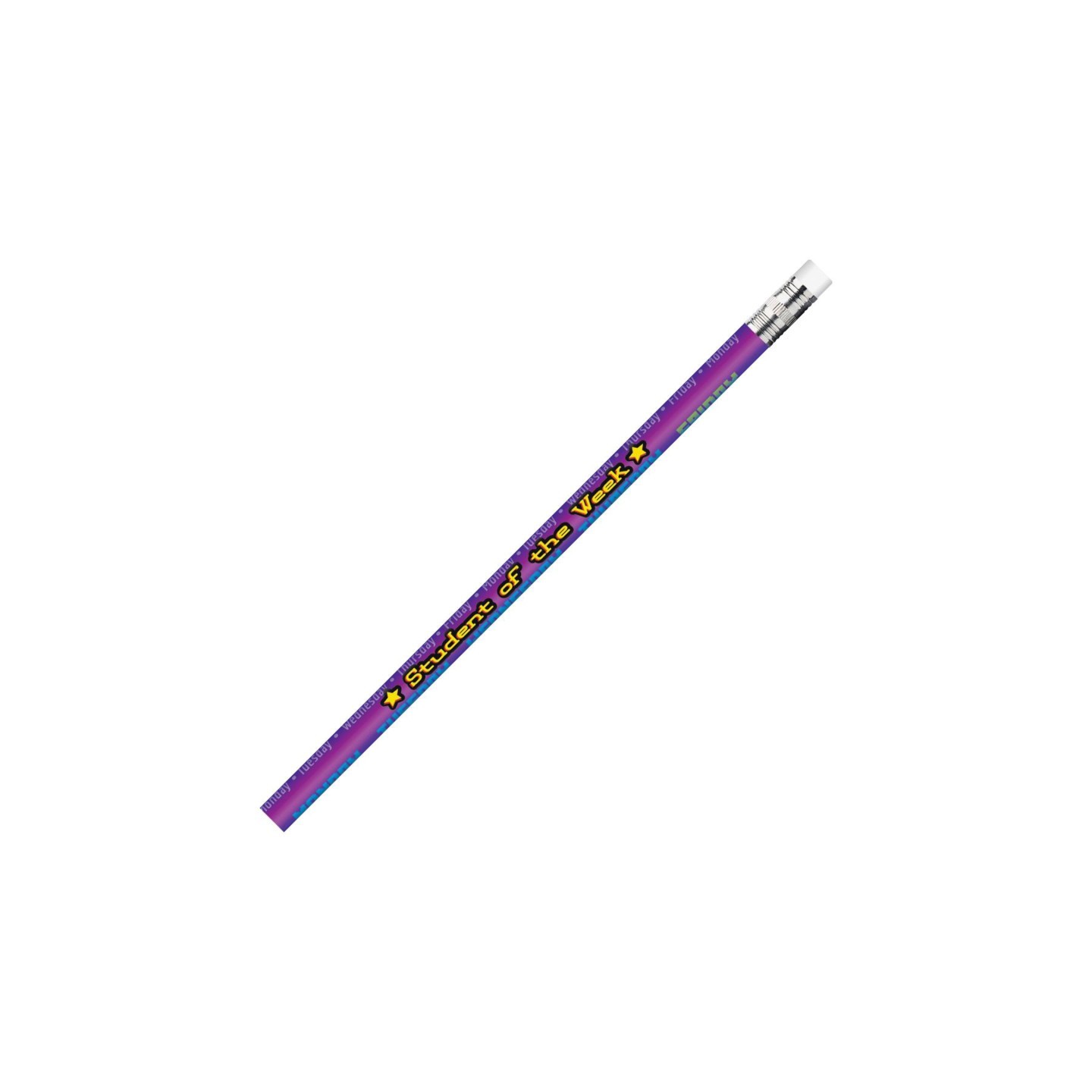 Moon Products Student of the Week Pencils, 12 Per Pack, 12 Packs