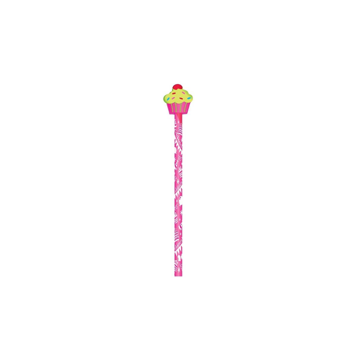 Moon Products Pencil & Eraser Topper Write-Ons, Birthday Party, Pack of 36