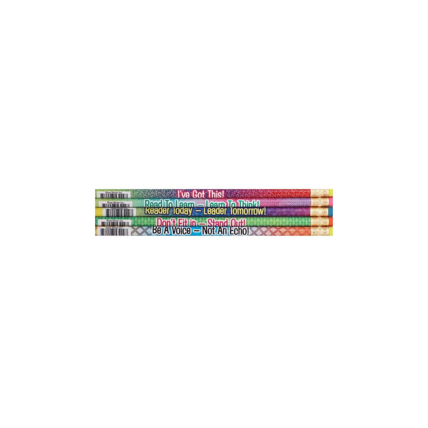 Moon Products Motivate Me Pencils Assortment, Box of 144