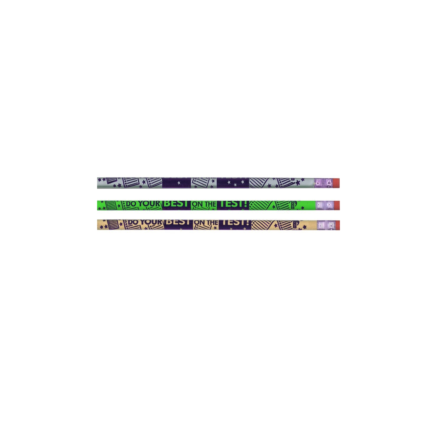 Moon Products Do Your Best on the Test Pencils, Pack of 12