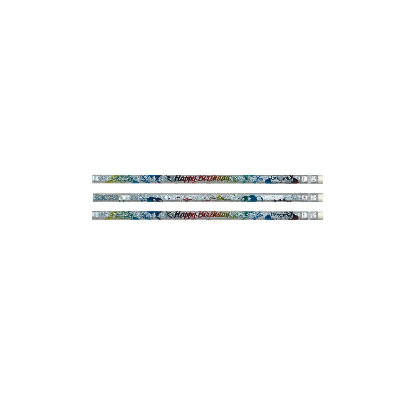 Moon Products Happy Birthday From Your Teacher Pencils, 12 Per Pack, 12 Packs