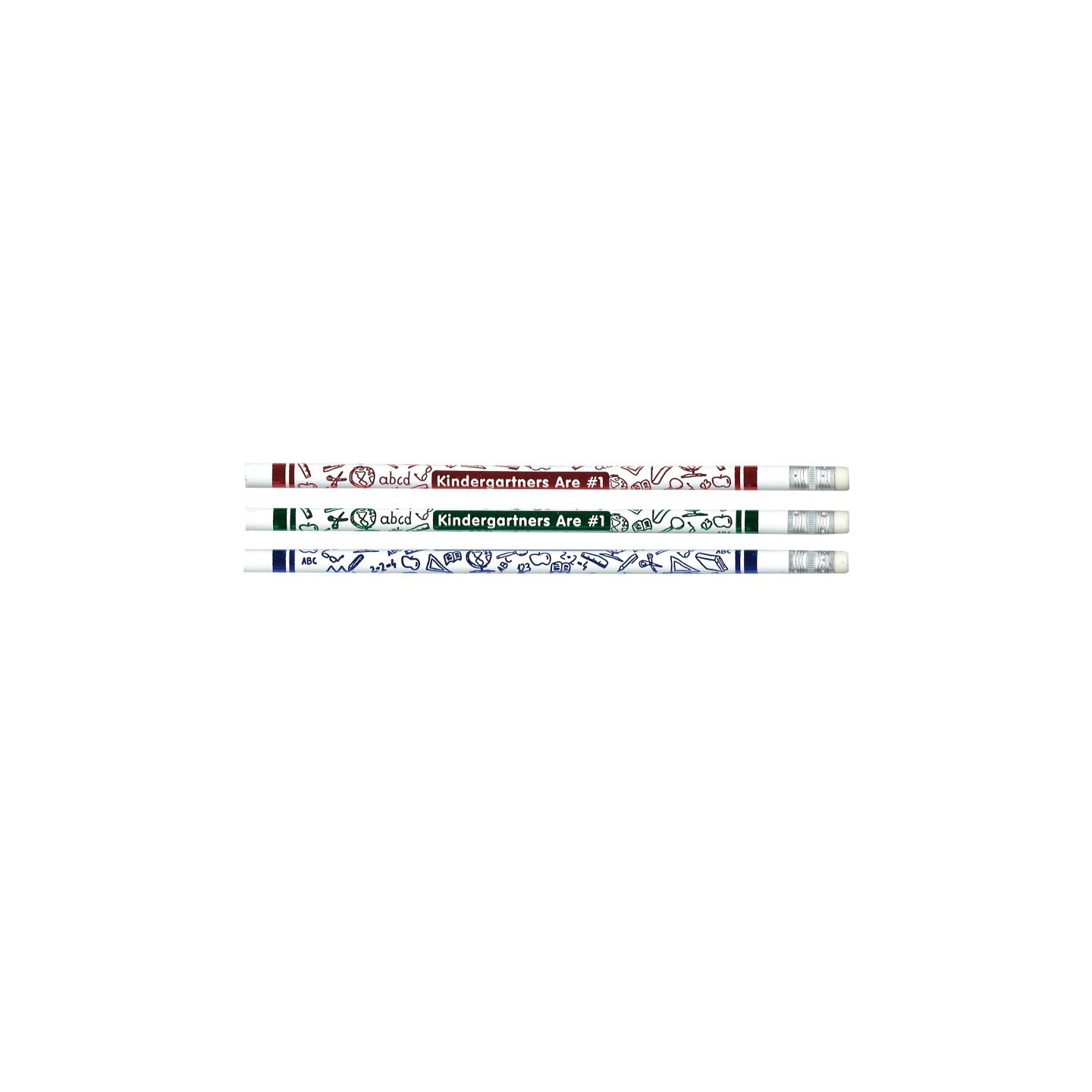 Moon Products Kindergartners Are #1 Pencils, 12 Per Pack, 12 Packs