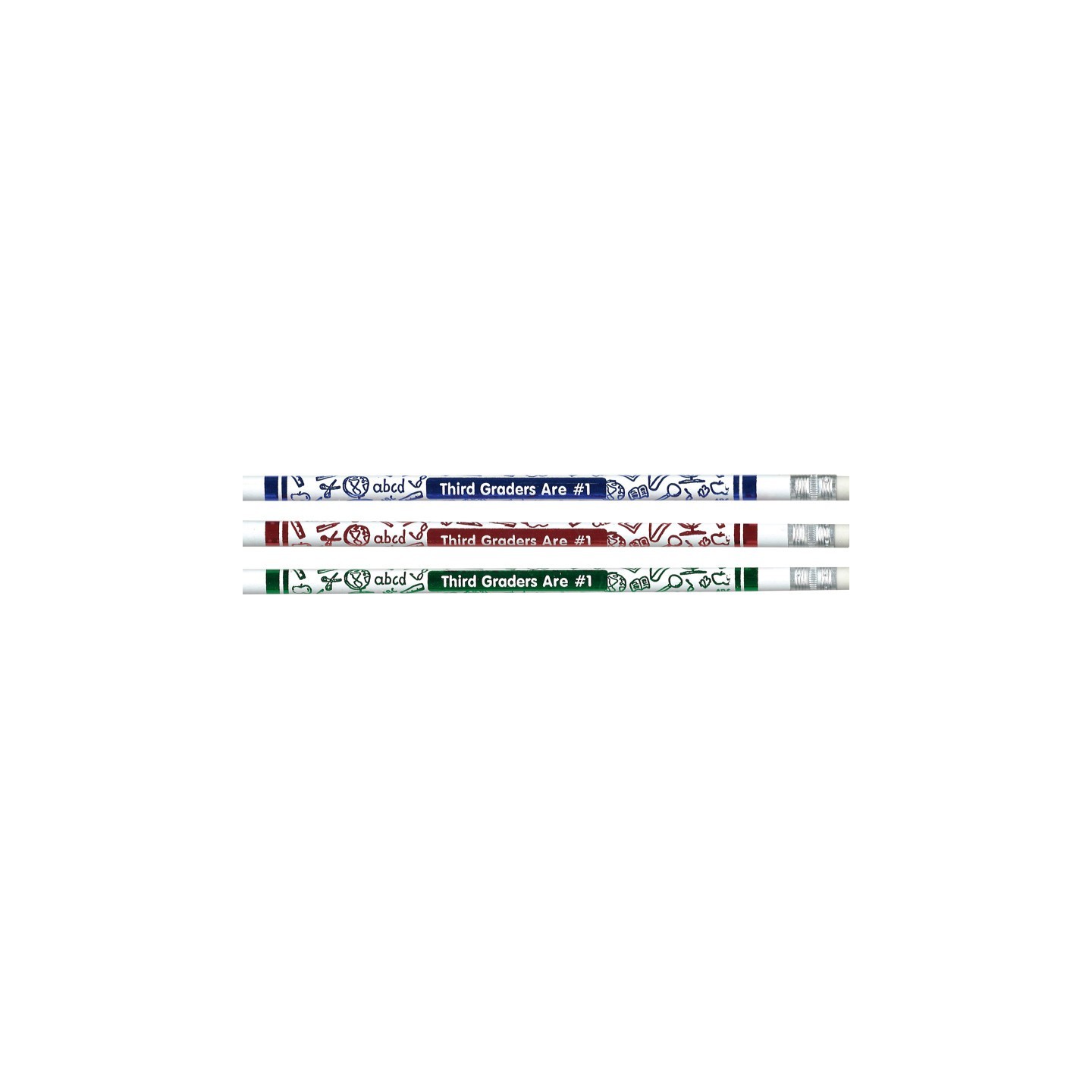 Moon Products 3rd Graders Are #1 Pencils, Pack of 12