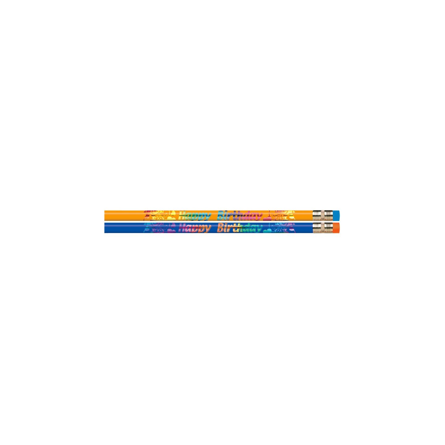 Moon Products Happy Birthday Pencils, Pack of 12