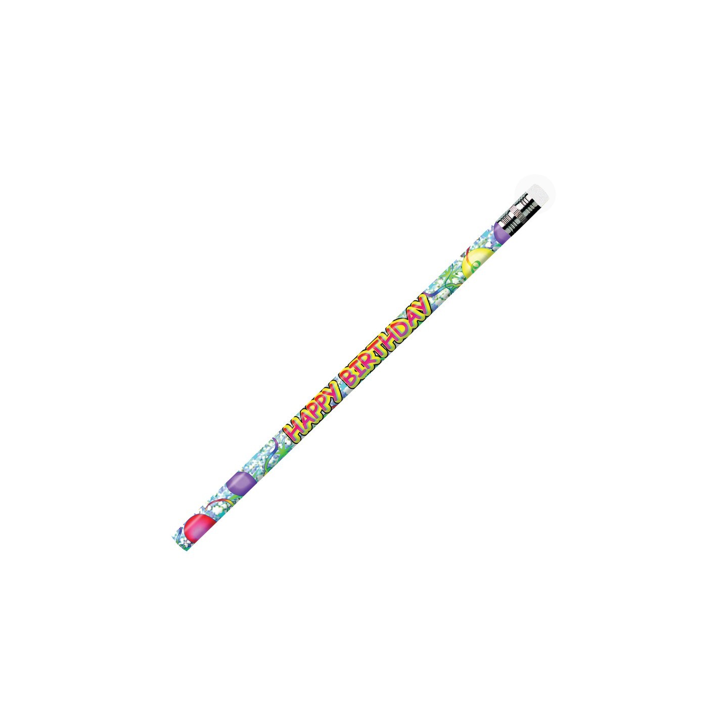 Moon Products Happy Birthday Glitz Pencil, Pack of 144