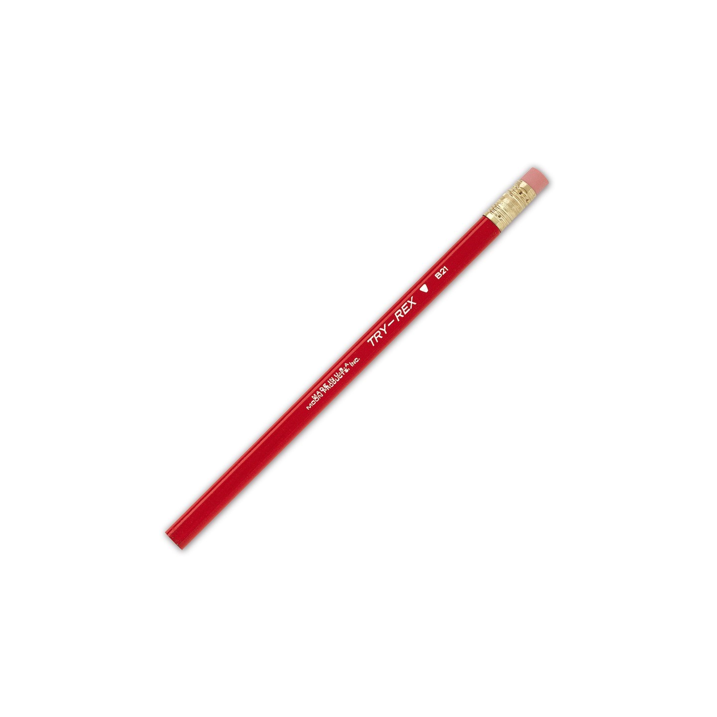 Moon Products Try Rex® Pencil, Jumbo With Eraser, 12 Per Pack, 3 Packs