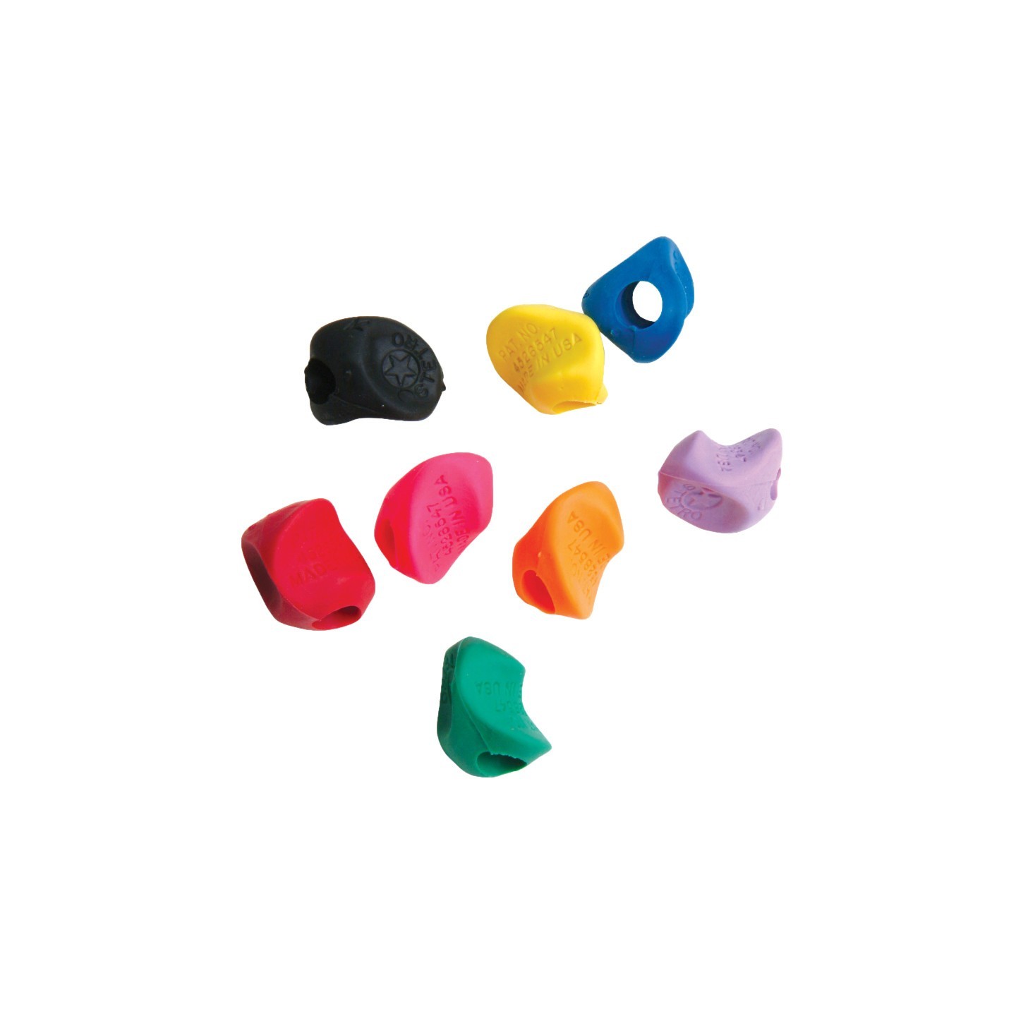 Moon Products Stetro Pencil Training Grip, Assorted Colors, Pack of 144