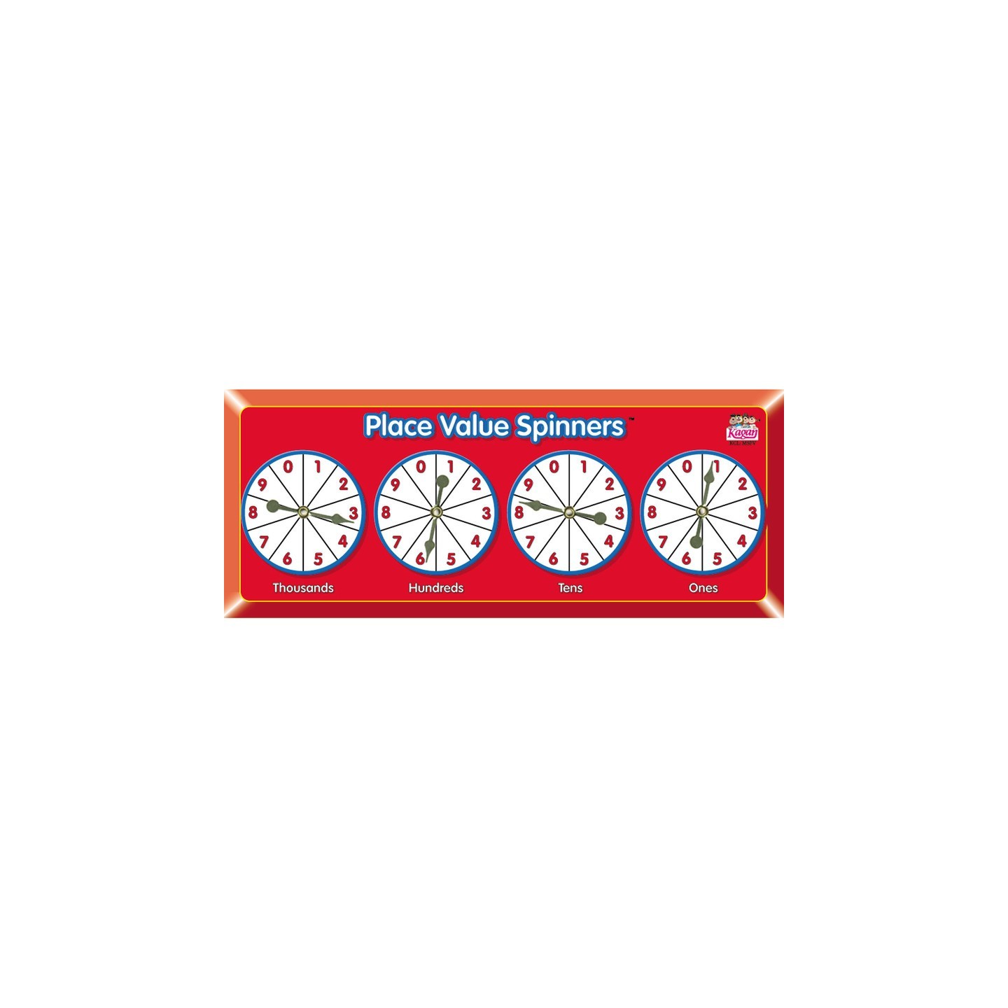 Kagan Publishing Place Value Spinners