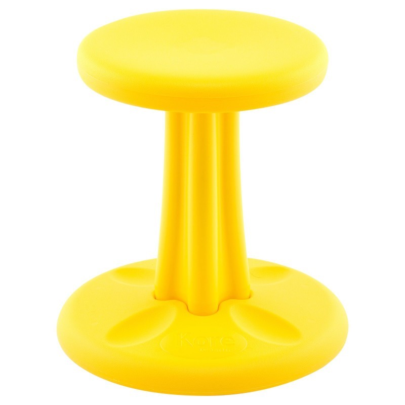 Kore Design Kids Wobble Chair 14", Yellow