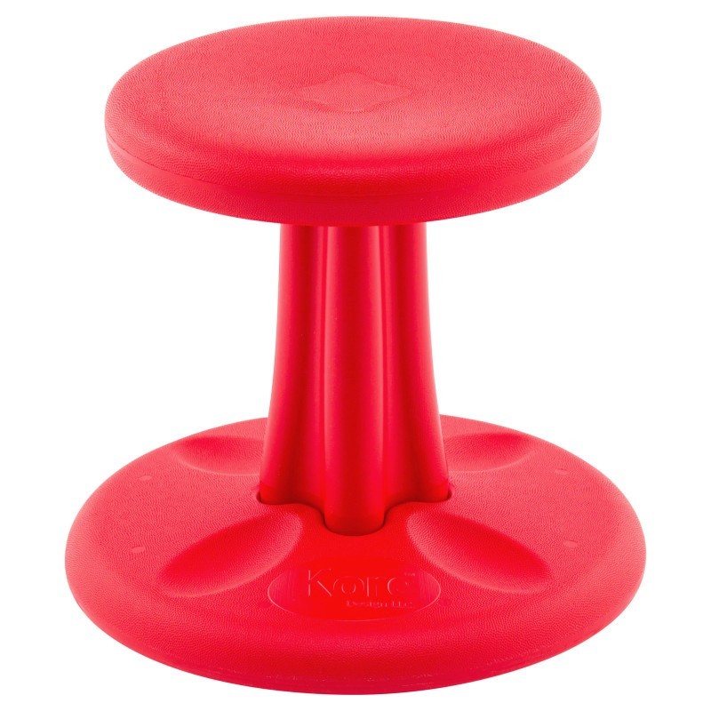 Kore Design Pre-School Wobble Chair 12", Red
