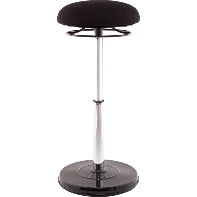 Kore Design Office PLUS Sit-Stand Adjustable Chair 21.5-32", Black