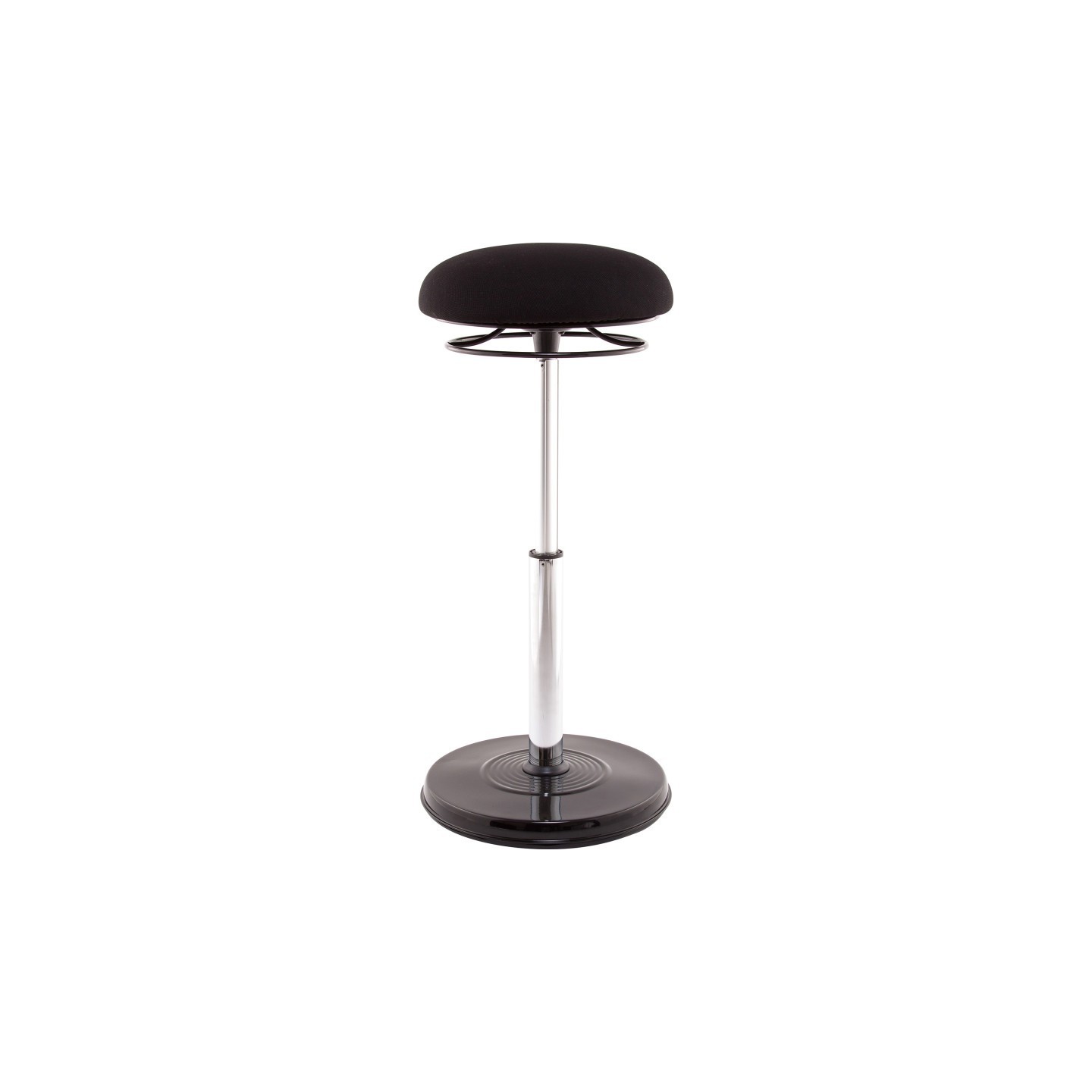 Kore Design Office PLUS Sit-Stand Adjustable Chair 21.5-32", Black
