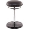 Kore Design Kore Design™ Office PLUS Sit-Stand Adjustable Chair 21.5-32in, Leather-Like Black