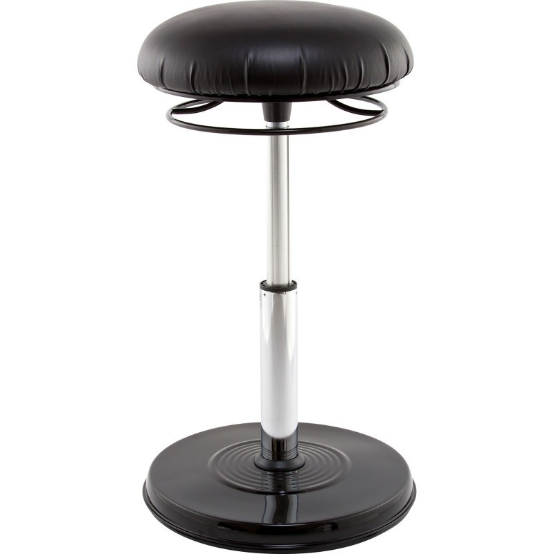 Kore Design Kore Design™ Office PLUS Everyday Adjustable Chair 18.5-26.75in, Leather-Like Black