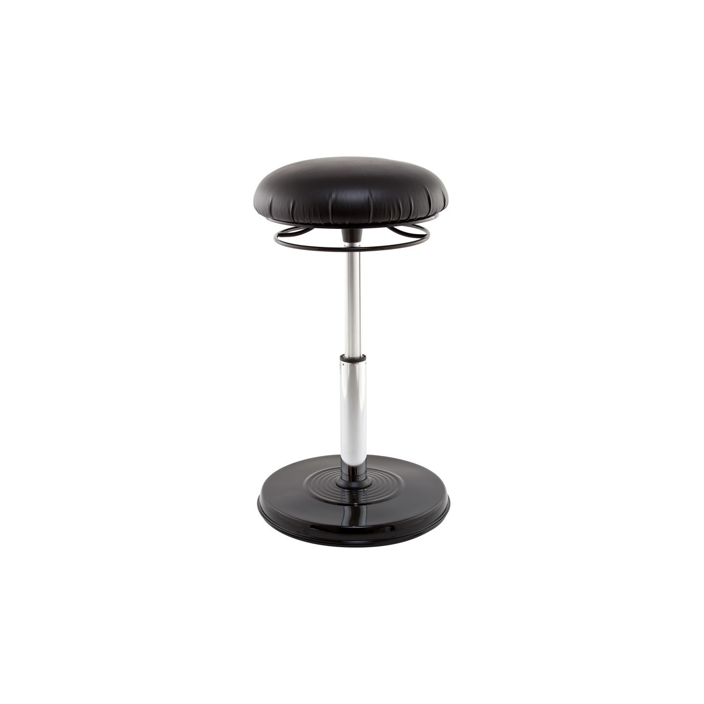 Kore Design Kore Design™ Office PLUS Everyday Adjustable Chair 18.5-26.75in, Leather-Like Black