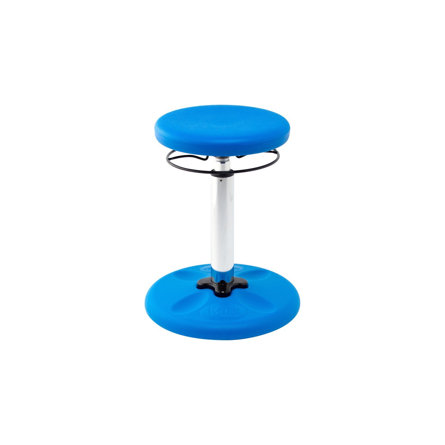 Kore Design Kids Adjustable Tall Wobble Chair 16.5-24", Blue