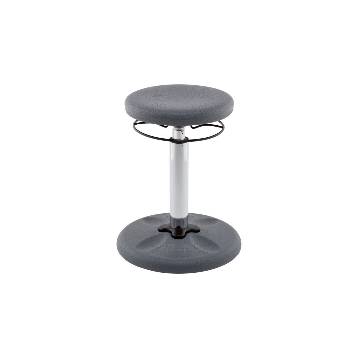 Kore Design Kids Adjustable Tall Wobble Chair 16.5-24", Grey