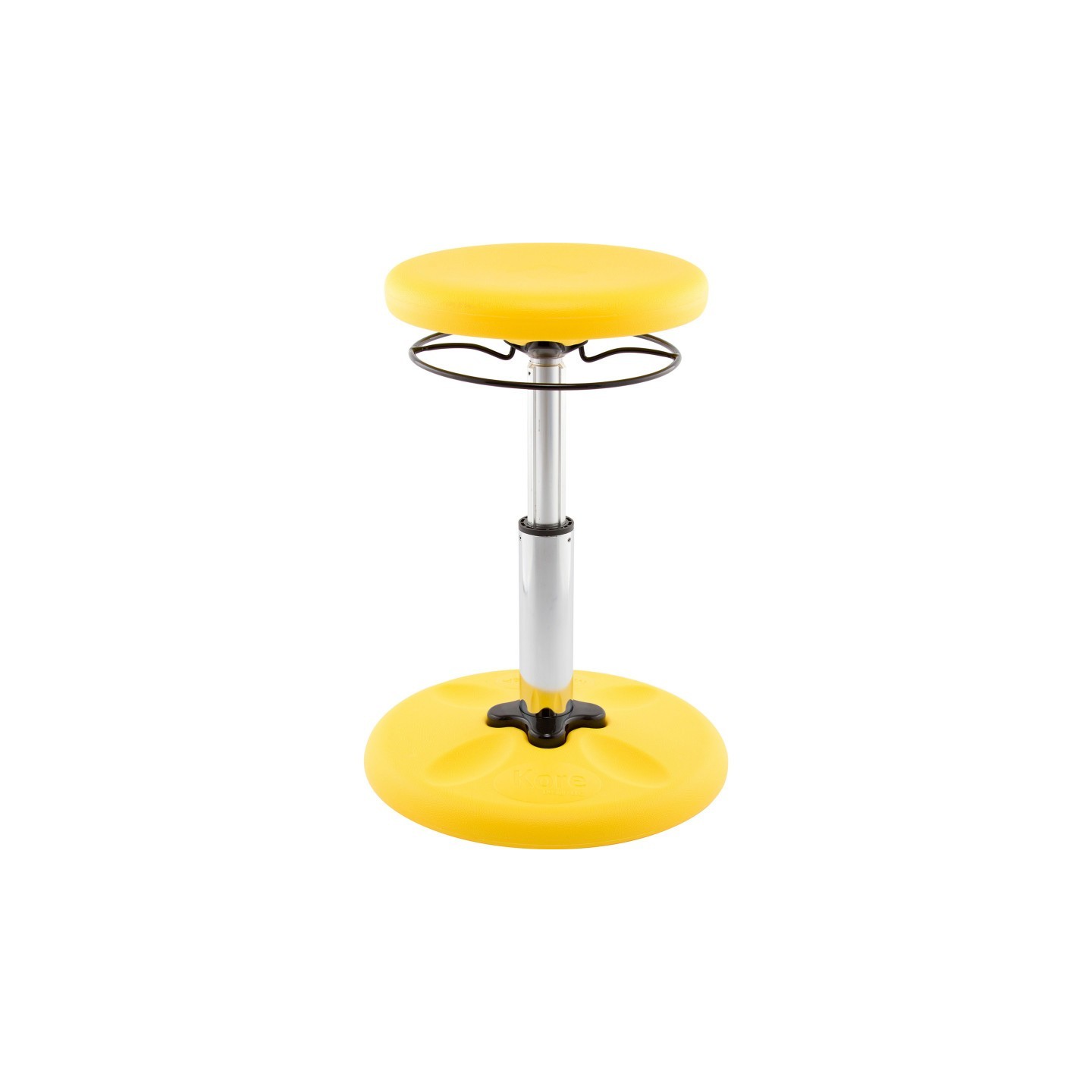 Kore Design Kids Adjustable Standard Wobble Chair 14-19", Yellow