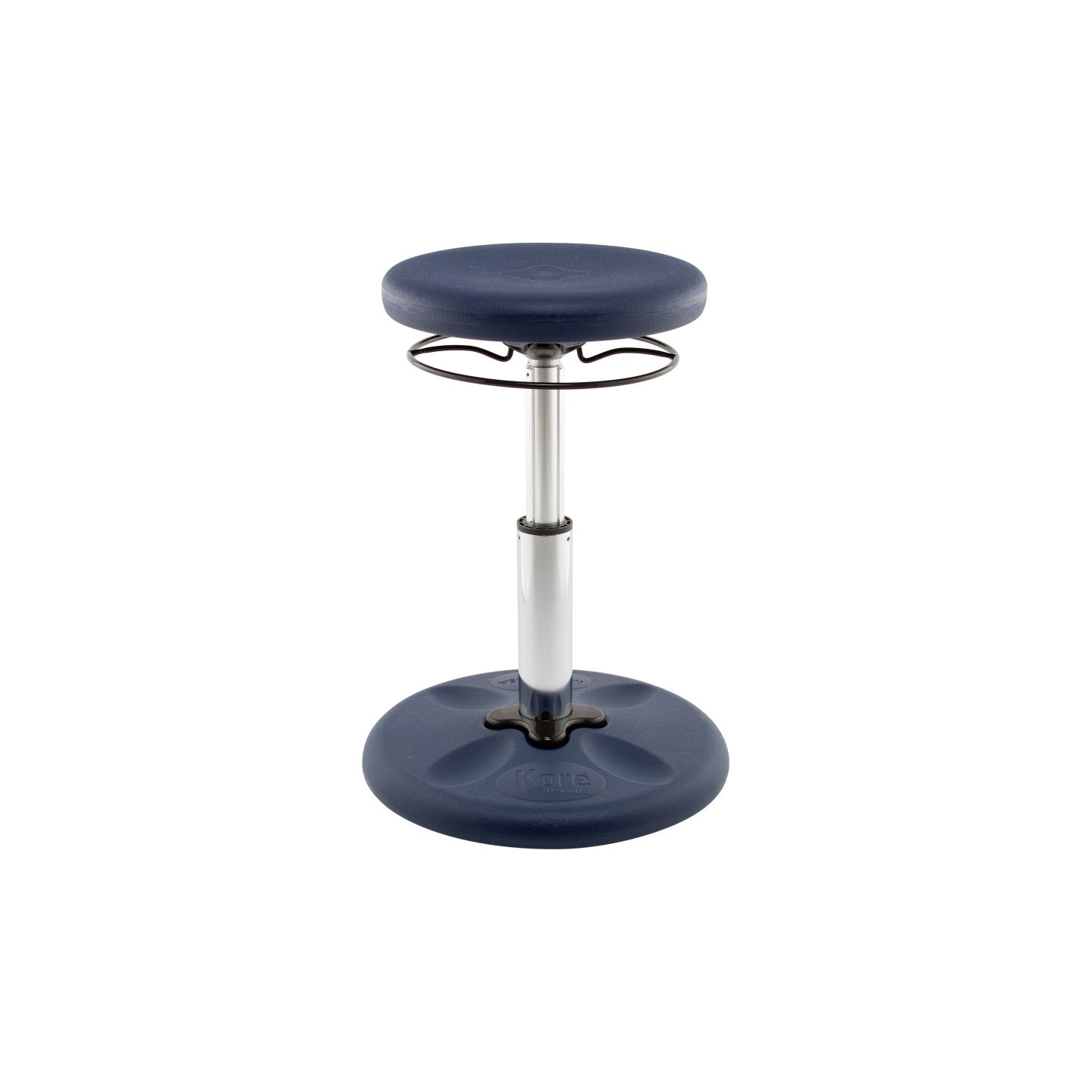 Kore Design Kids Adjustable Standard Wobble Chair 14-19", Dark Blue