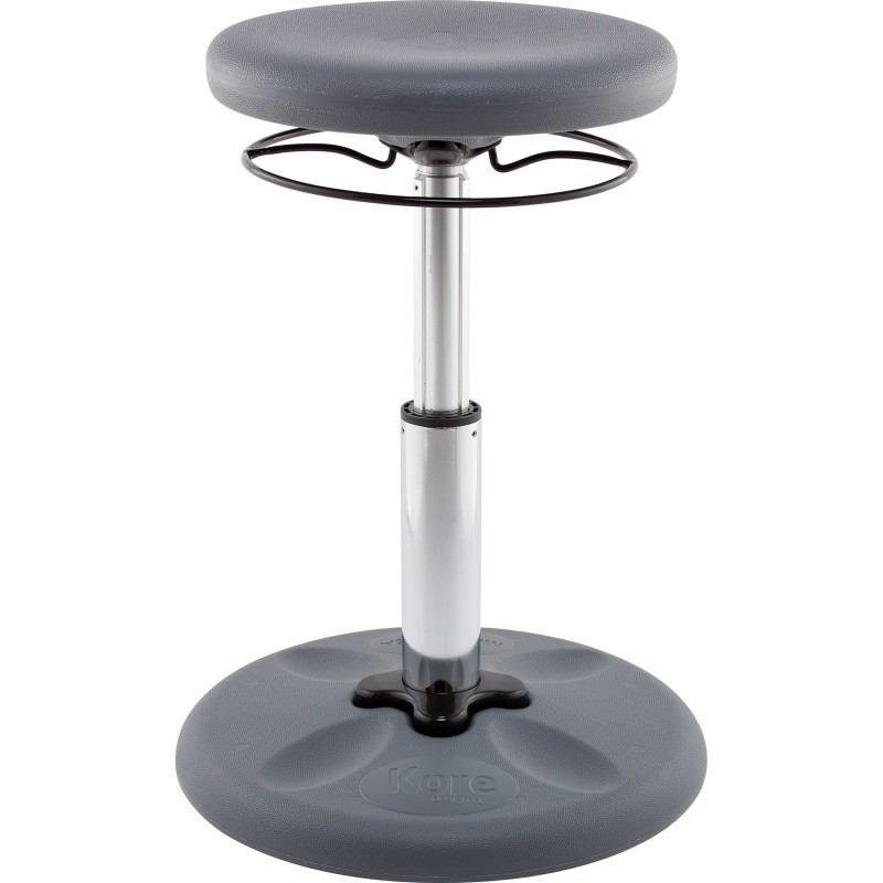 Kore Design Kids Adjustable Standard Wobble Chair 14-19", Grey